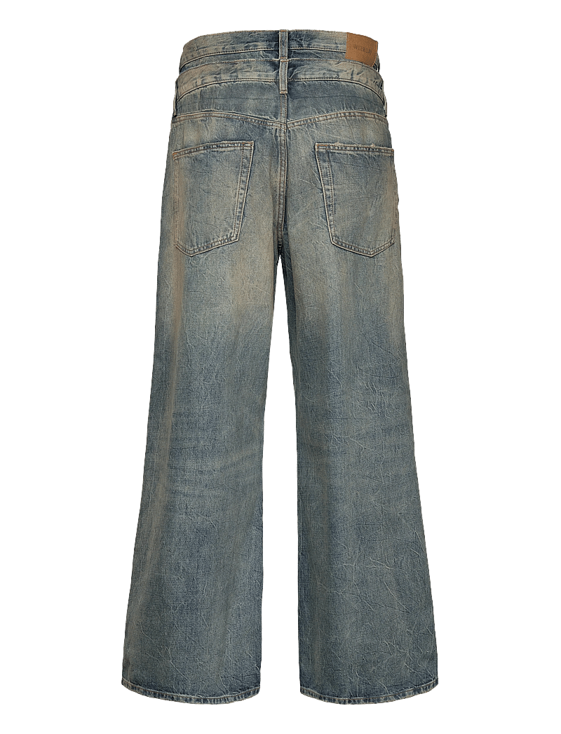 Weekday - Dual Waistband Jeans U - loose jeans - arizona blue - 2