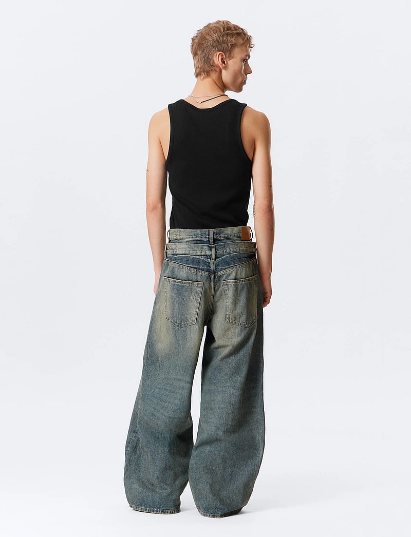 Weekday - Dual Waistband Jeans U - loose jeans - arizona blue - 5