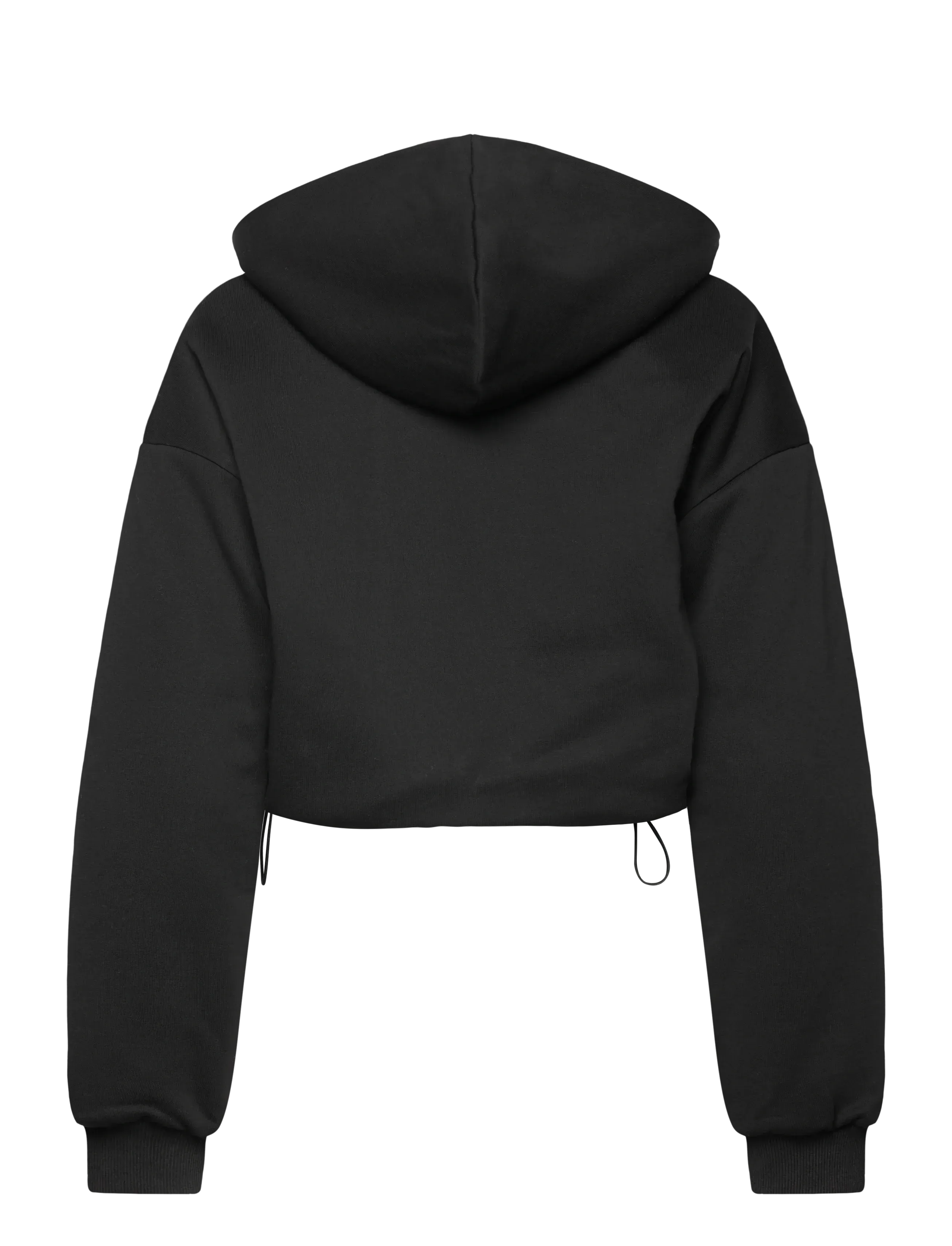 Weekday - Oversized Fleece Zip Hoodie - black - 1