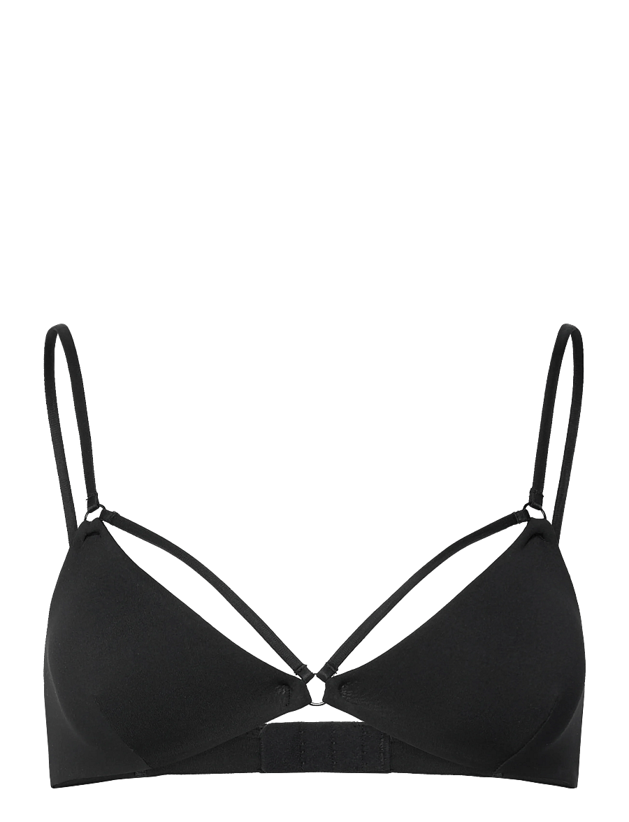 Weekday - Soft Strap Triangle Bra - bügellose bhs - black - 0