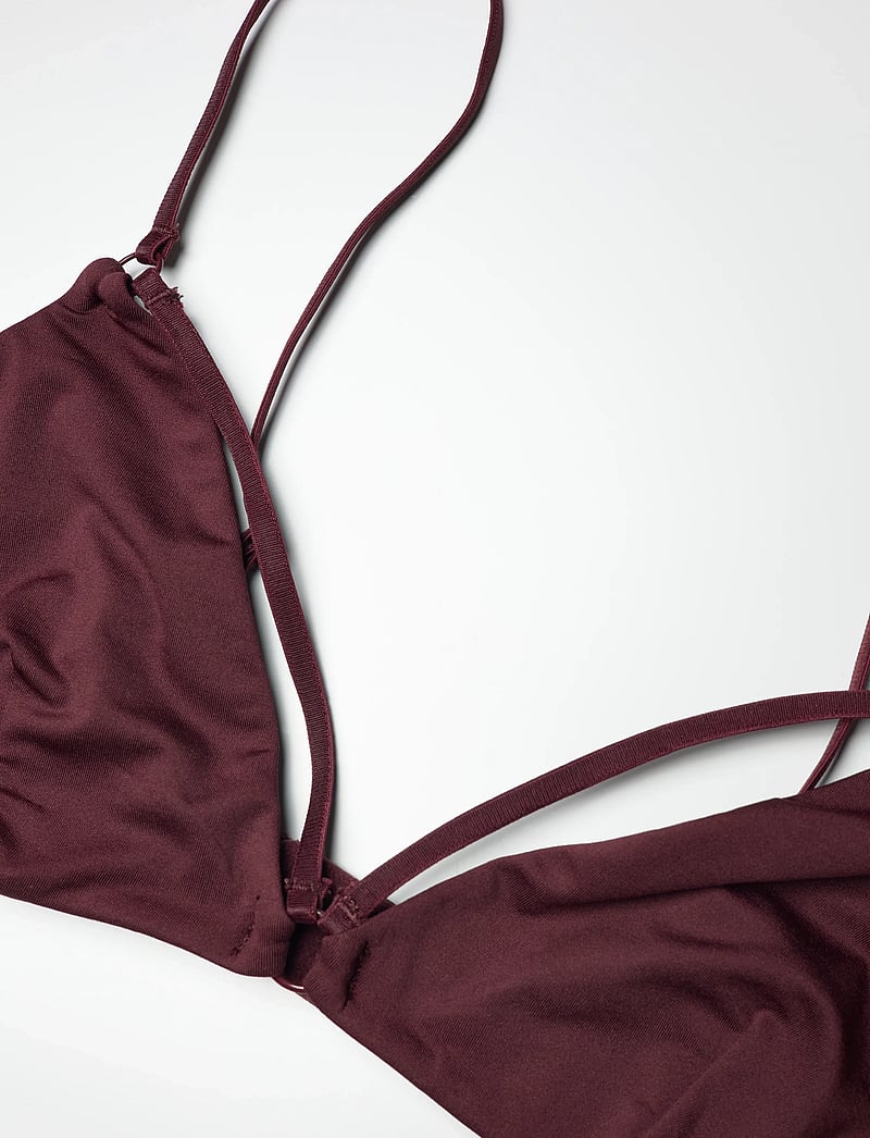 Weekday - Soft Strap Triangle Bra - bh'er uden bøjle - burgundy - 2