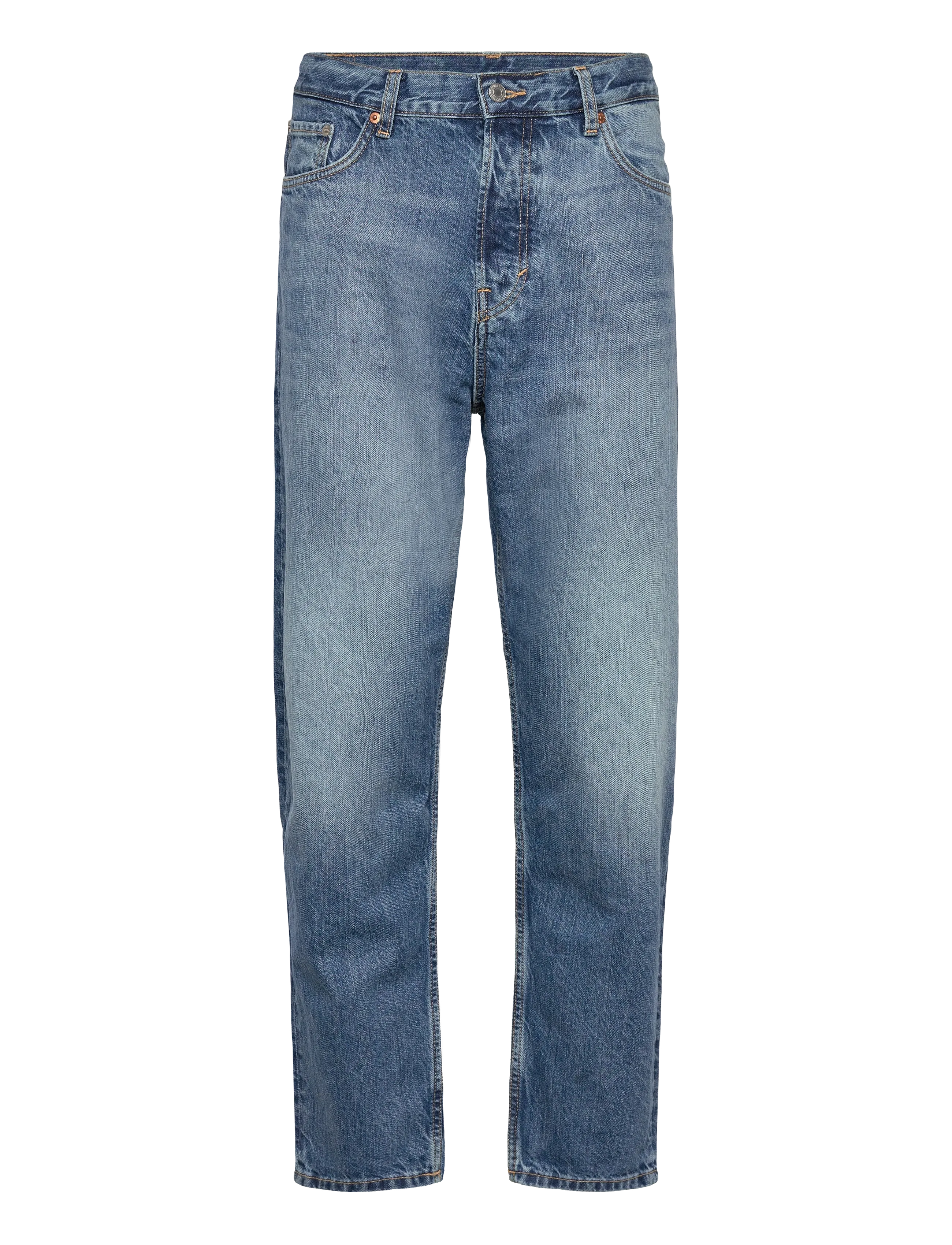 Weekday Ray Mid Rise Relaxed Tapered Leg Jeans - Kleidung - RADIO BLUE / blue