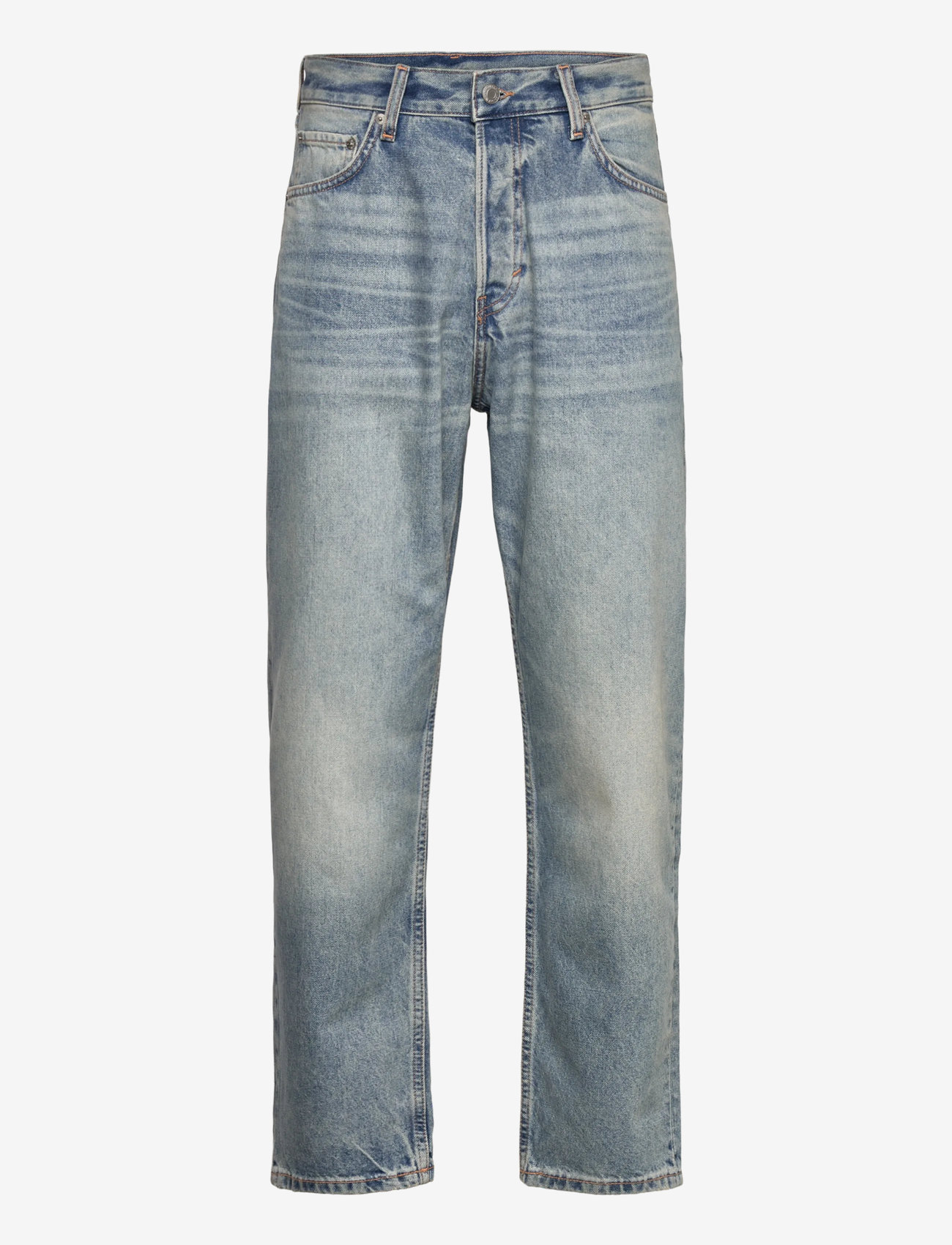 Weekday - Ray Relaxed Tapered Leg Jeans - regular jeans - seventeen blue - 0