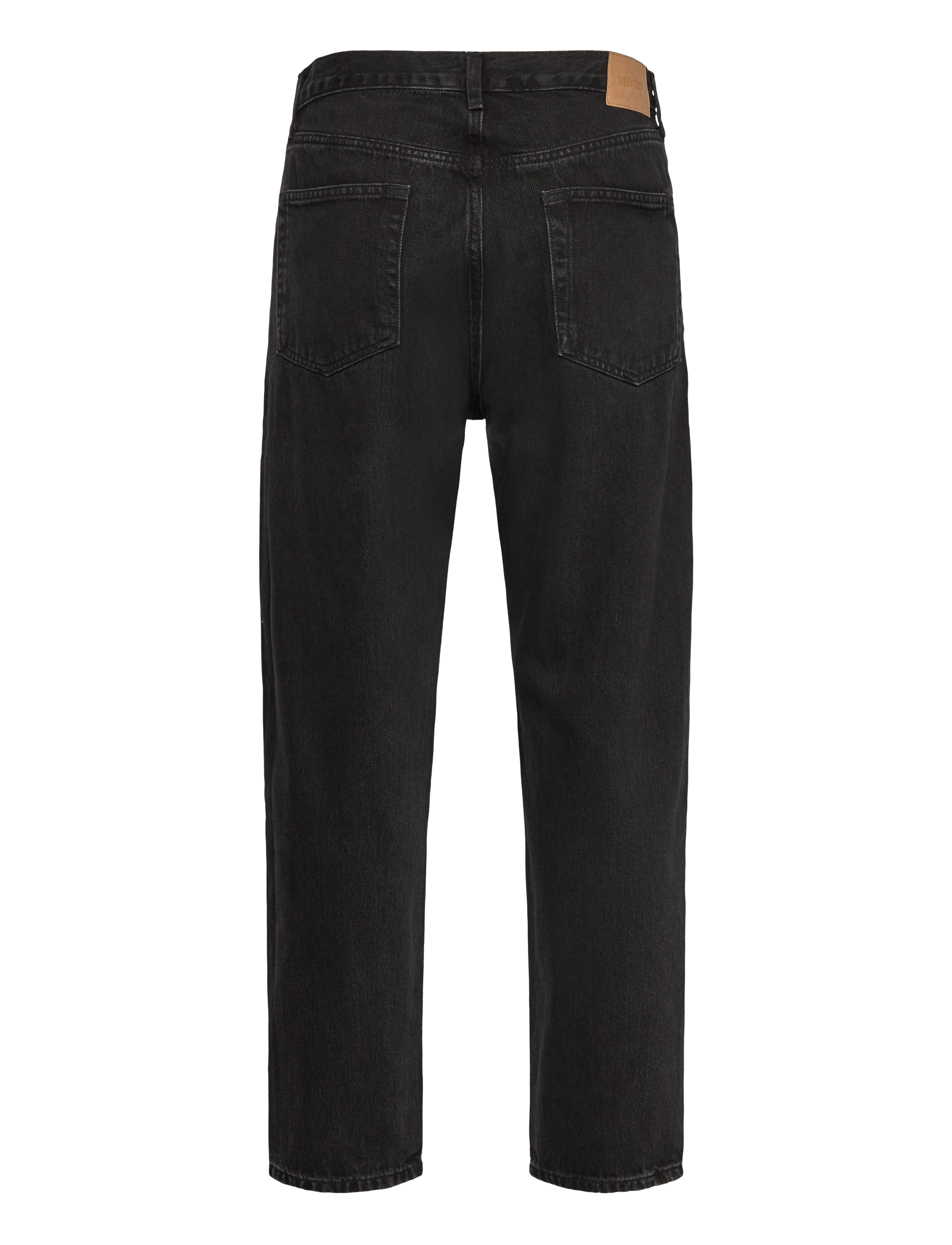 Weekday - Ray Mid Rise Relaxed Tapered Leg Jeans - regular jeans - tuned black - 1