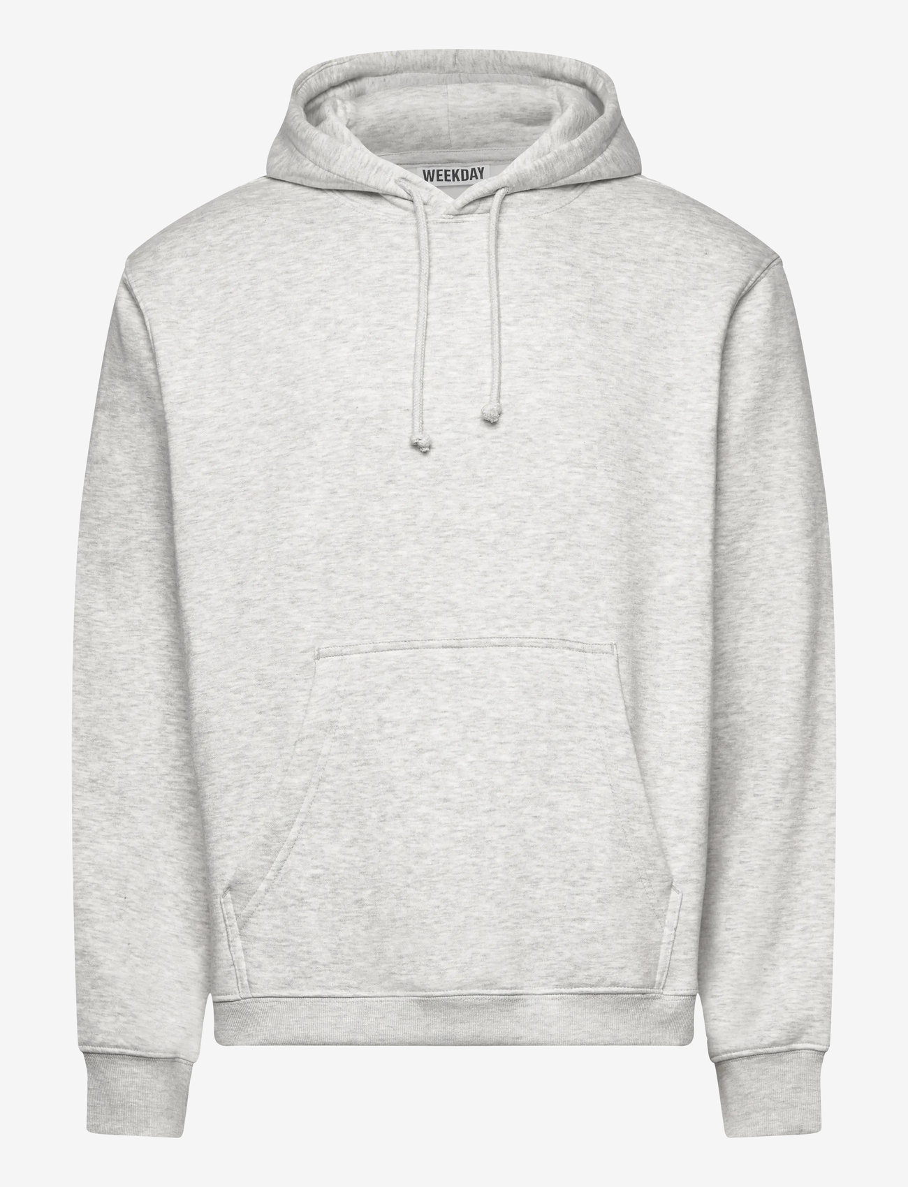 Weekday - Classic Hoodie - kapuzenpullover - grey melange - 0
