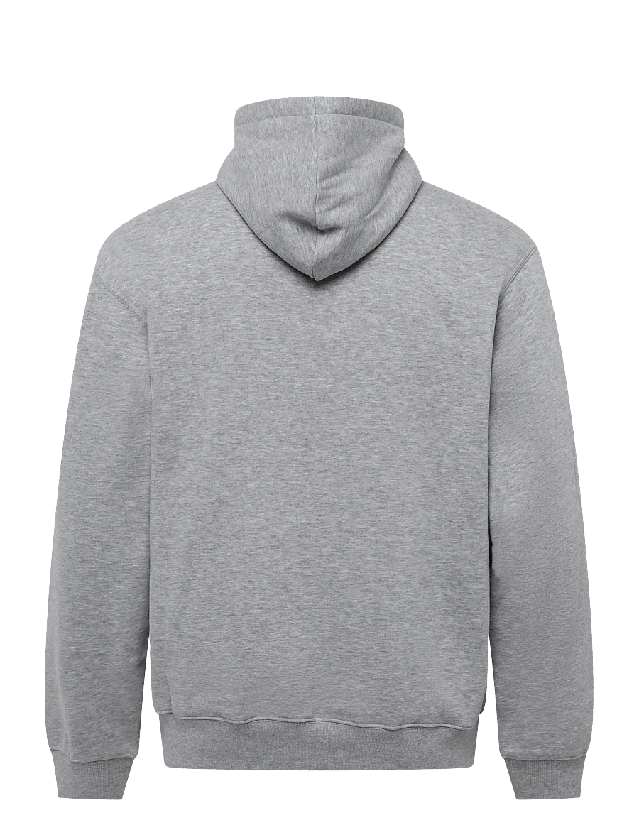 Weekday - Classic Hoodie - kapuzenpullover - grey melange - 1