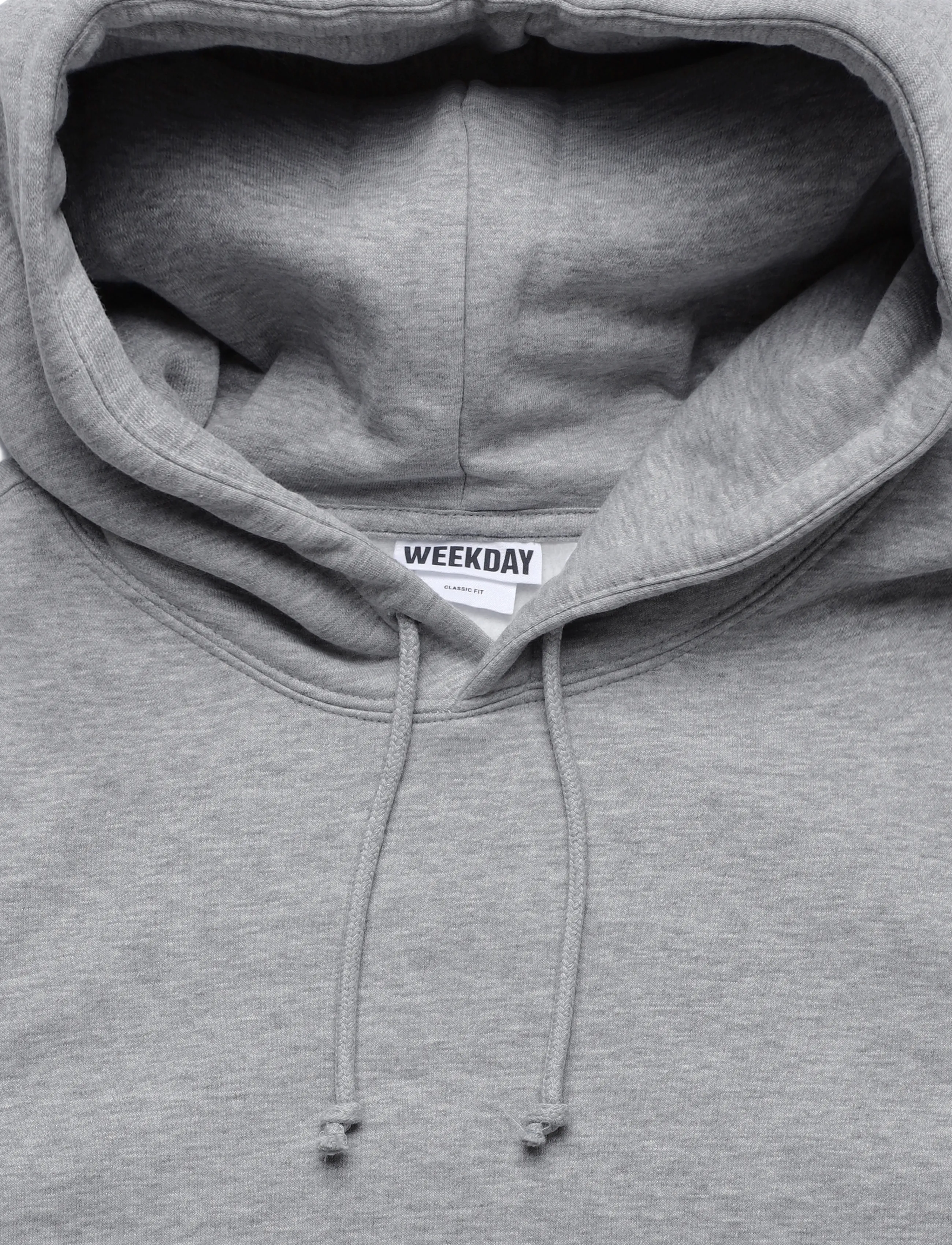 Weekday - Classic Hoodie - kapuutsiga pusad - grey melange - 2