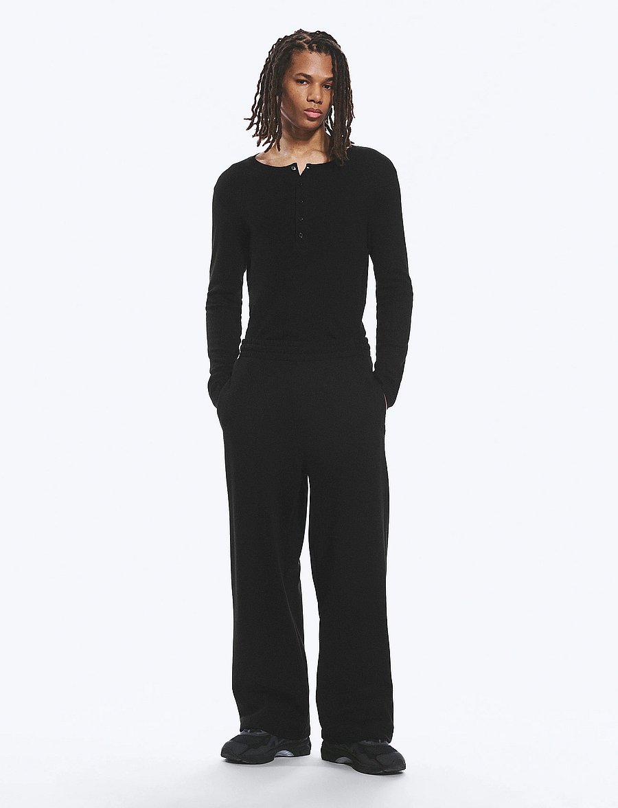 Weekday - Loose Sweatpants - nach anlass kaufen - black - 0