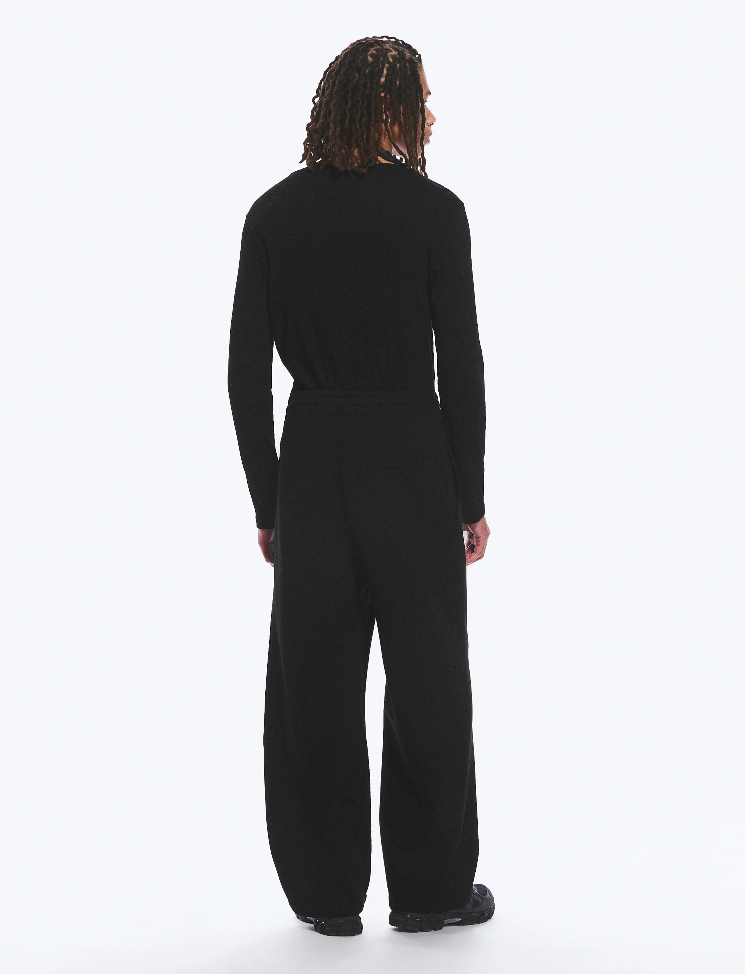 Weekday - Loose Sweatpants - osta tilaisuuden mukaan - black - 4