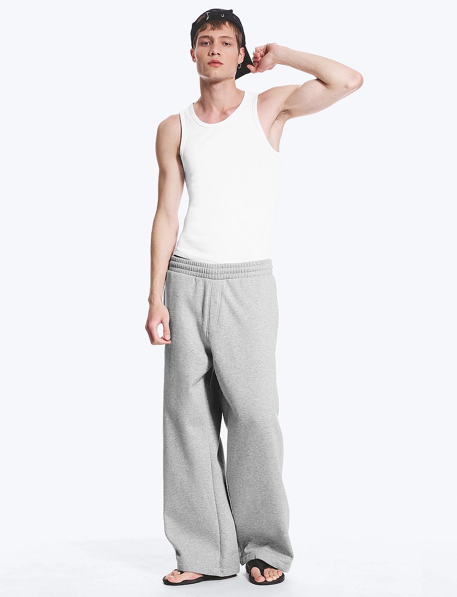 Weekday - Loose Sweatpants - shop by occasion - grey melange - 0