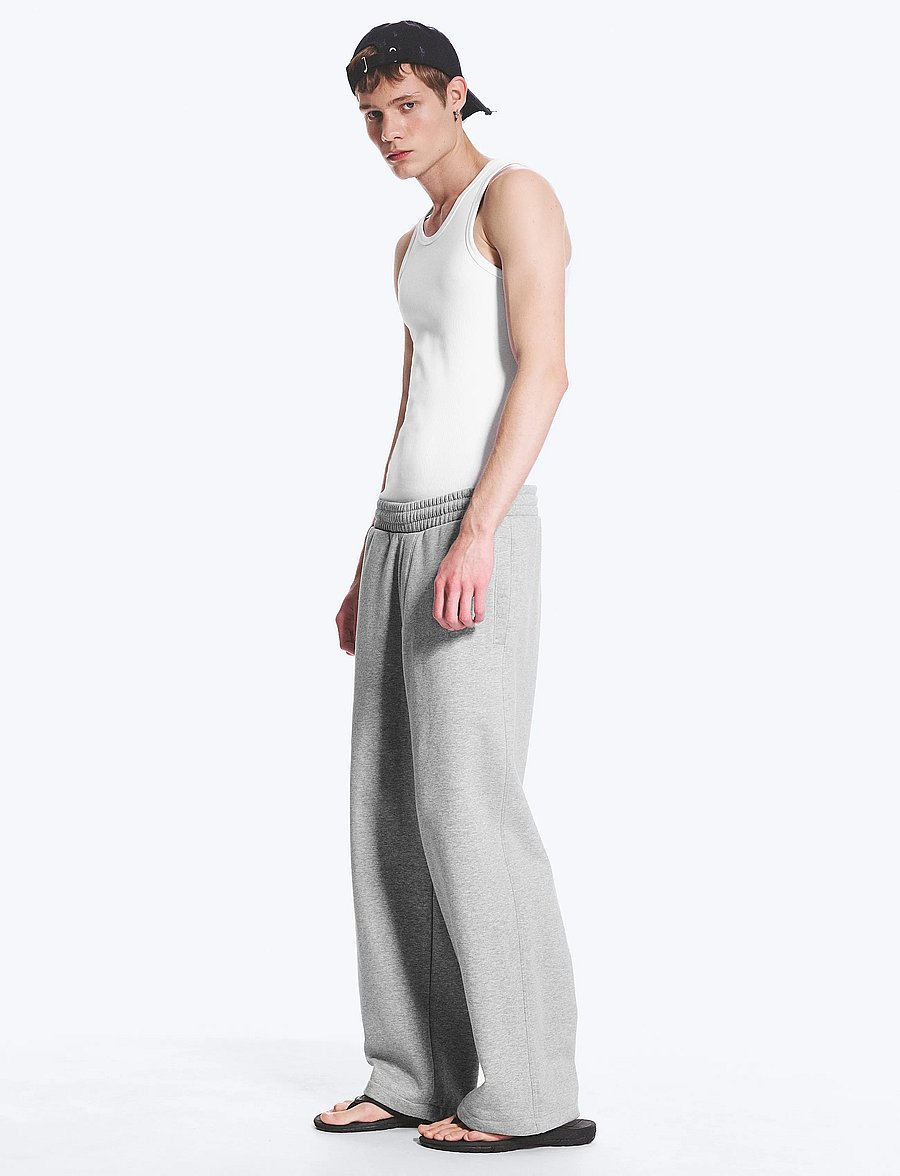 Weekday - Loose Sweatpants - shop by occasion - grey melange - 3