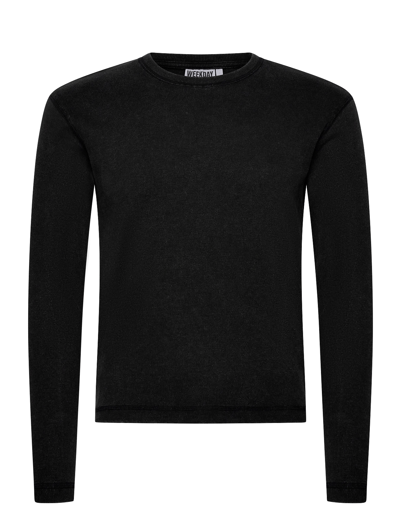 Weekday - Ribbed Long-Sleeved T-Shirt -