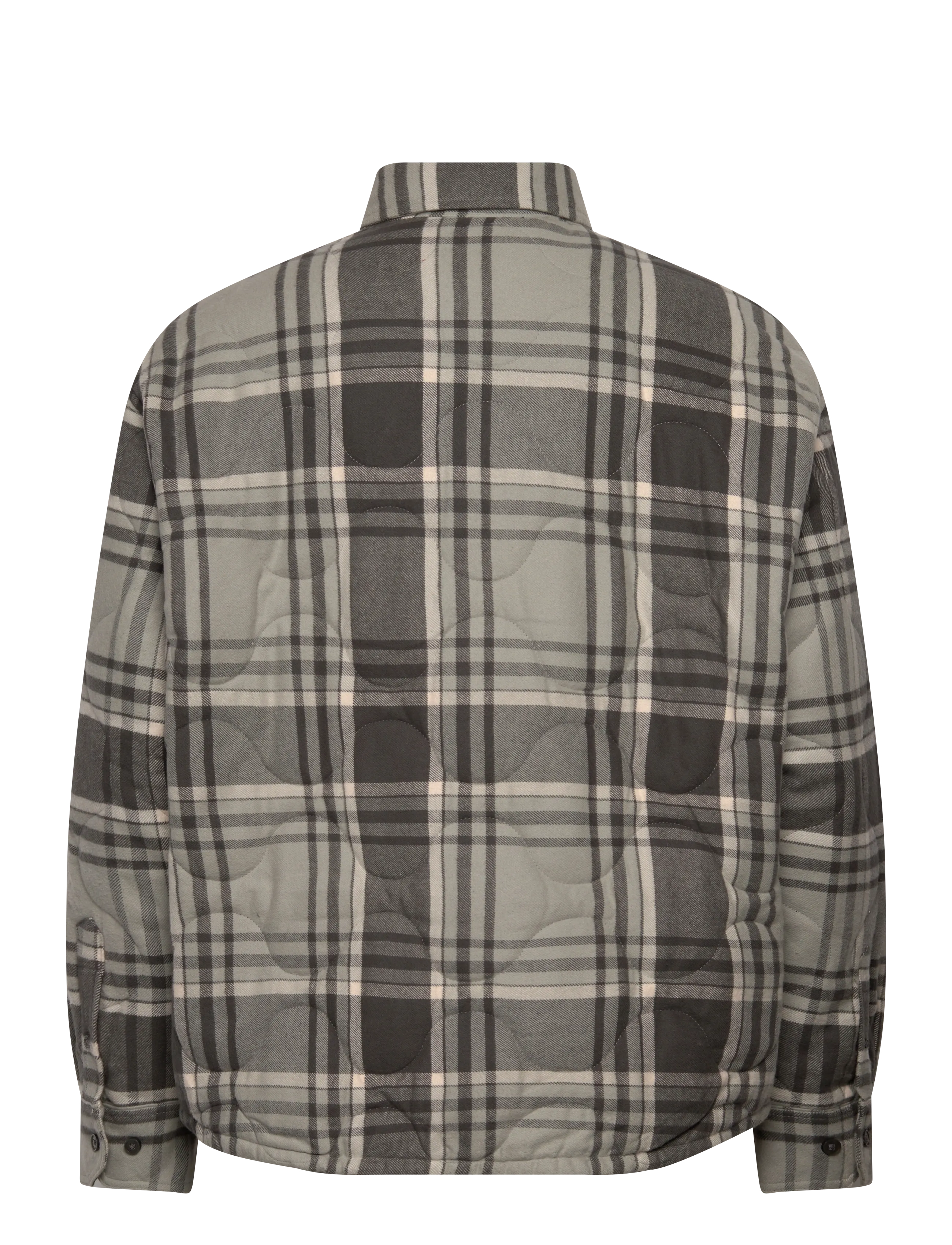 Padded Flannel Overshirt Jacket 2