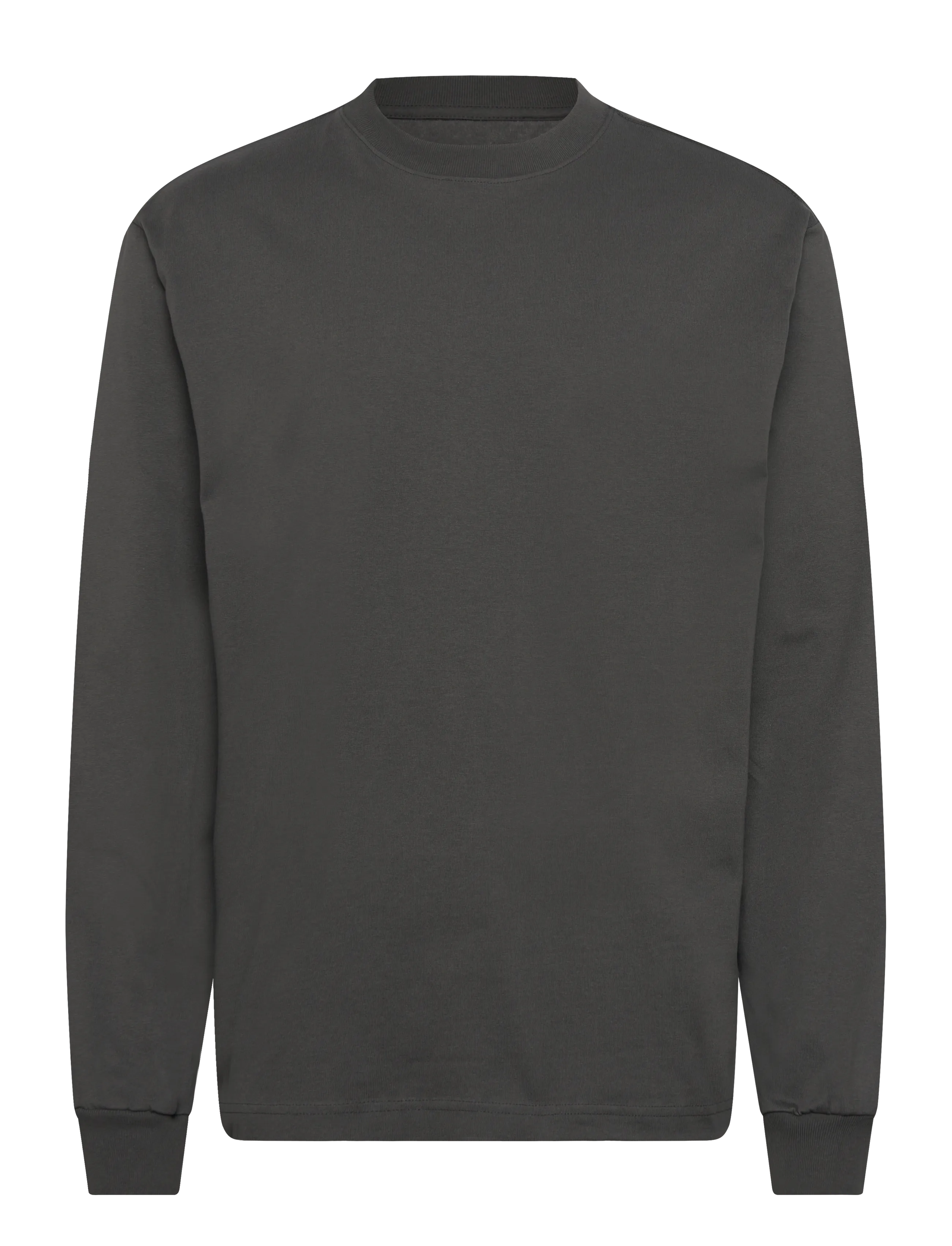 Weekday Relaxed Long-Sleeved T-Shirt, S, Grey, Sweatshirts & Hættetrøjer > Sweatshirts, Herre