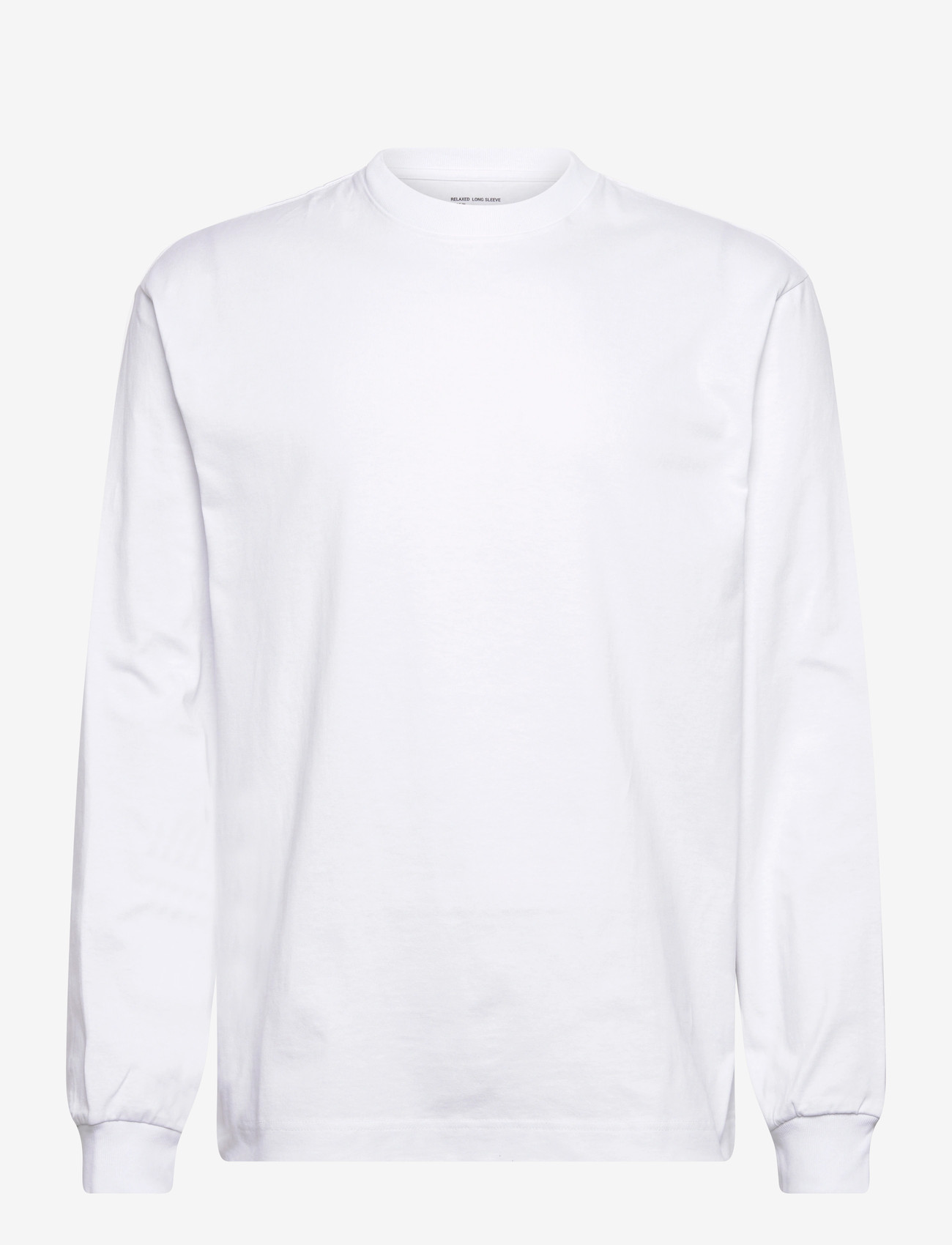 Weekday - Relaxed Long-Sleeved T-shirt - nach anlass kaufen - white - 0