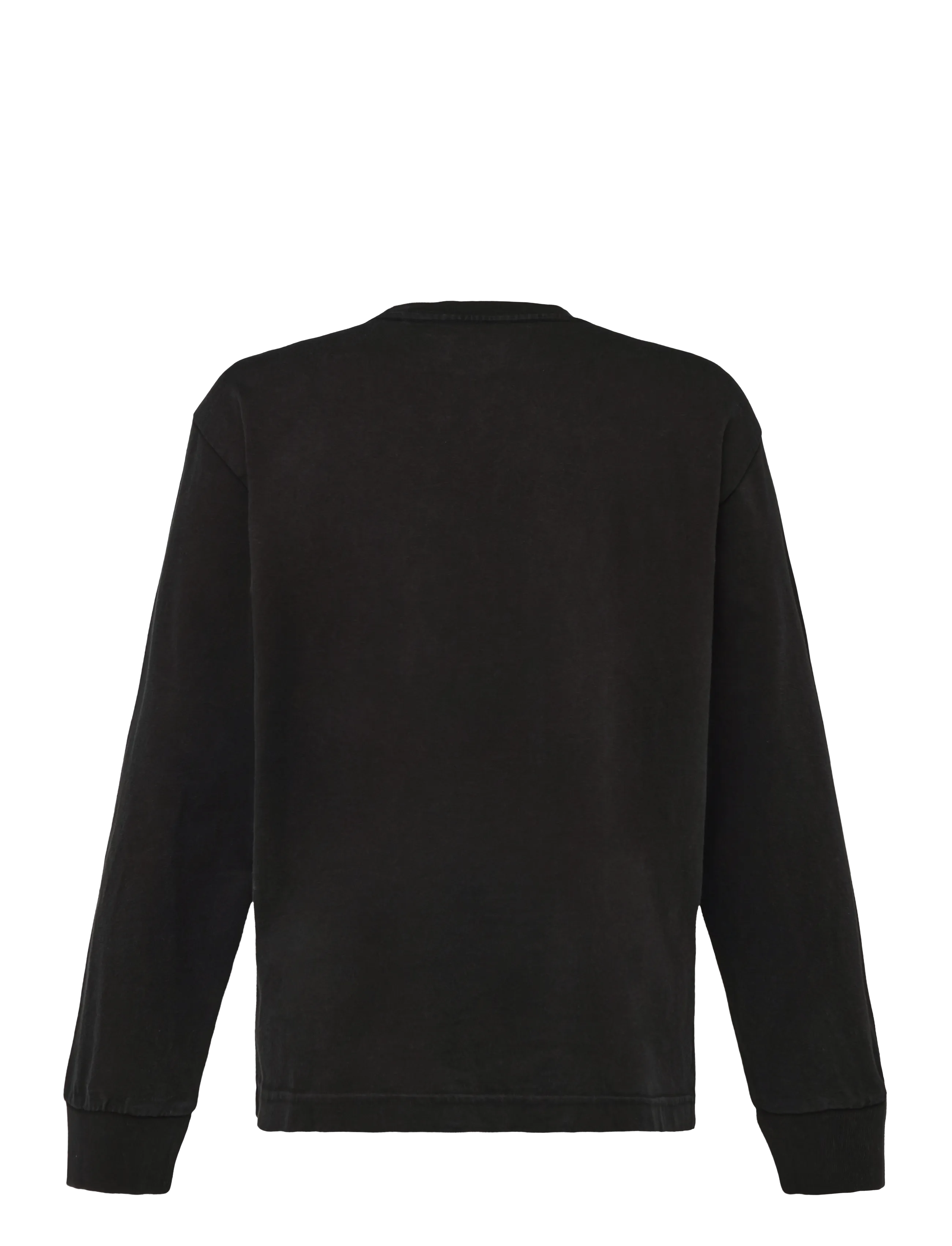 Weekday - Relaxed Long-Sleeved T-shirt - langärmelige t-shirts - worn black - 1