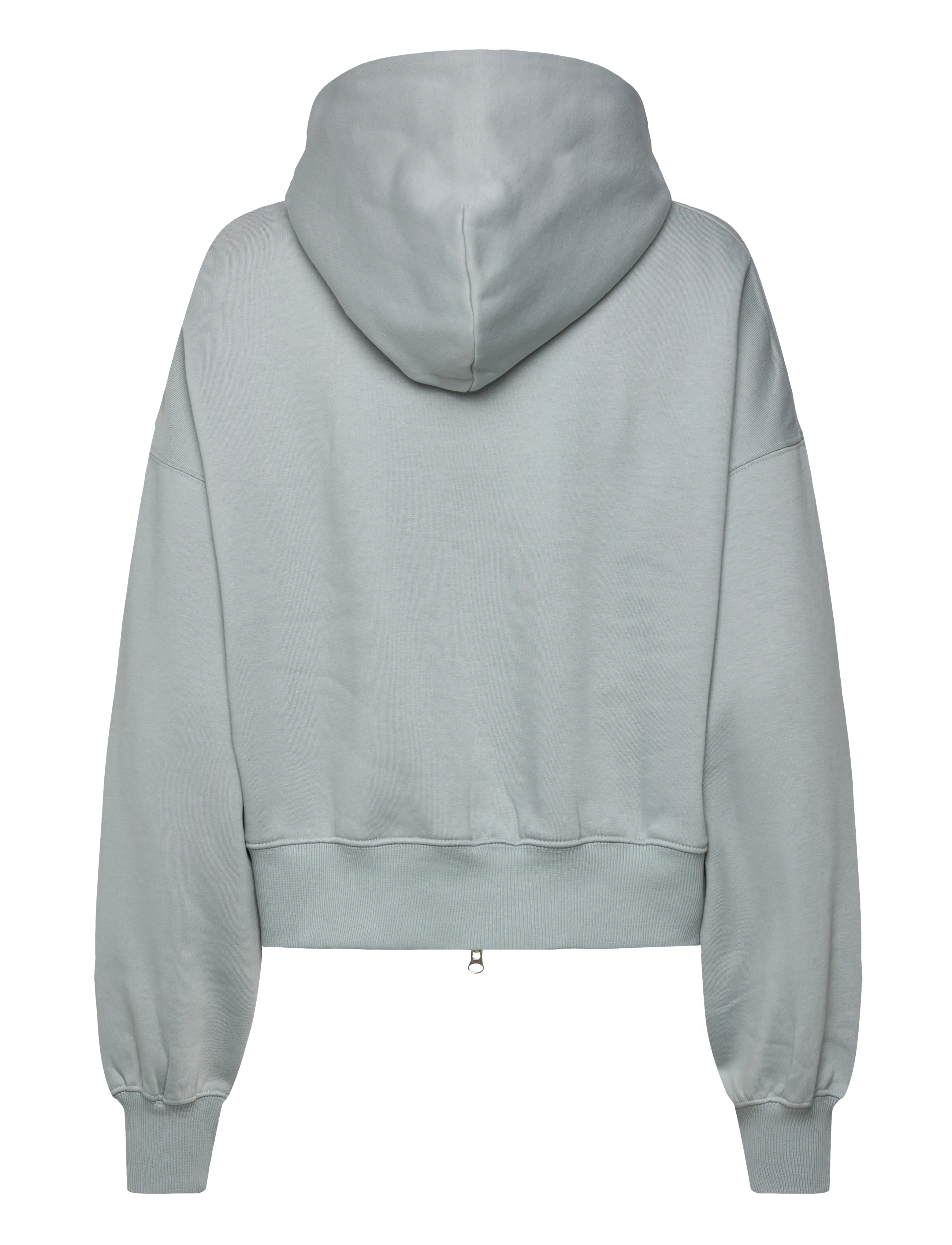 Weekday - Heavy Zip Hoodie - light dusty grey - 1