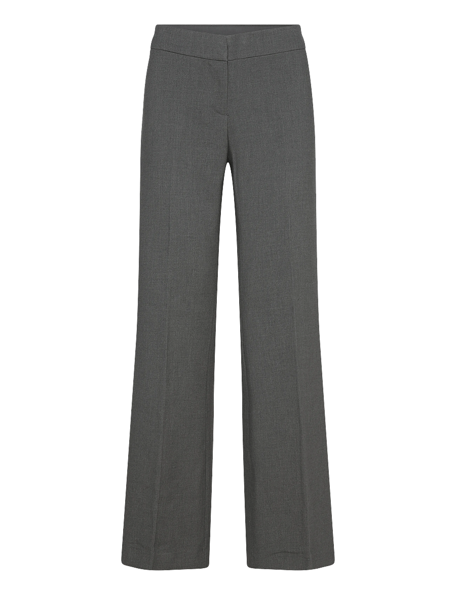 Weekday - Flared Trousers - schlaghosen - dark grey melange - 0