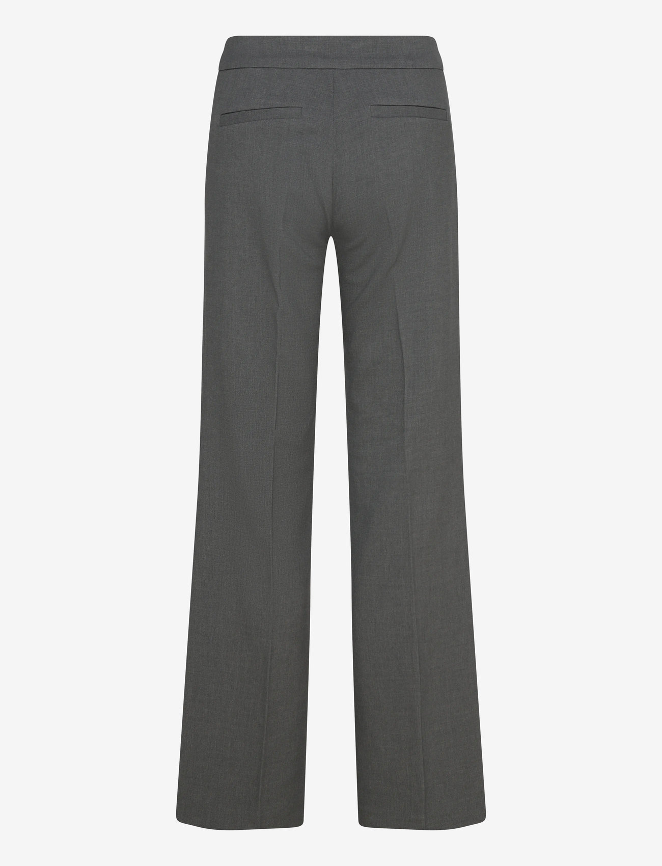 Weekday - Flared Trousers - utsvängda byxor - dark grey melange - 2
