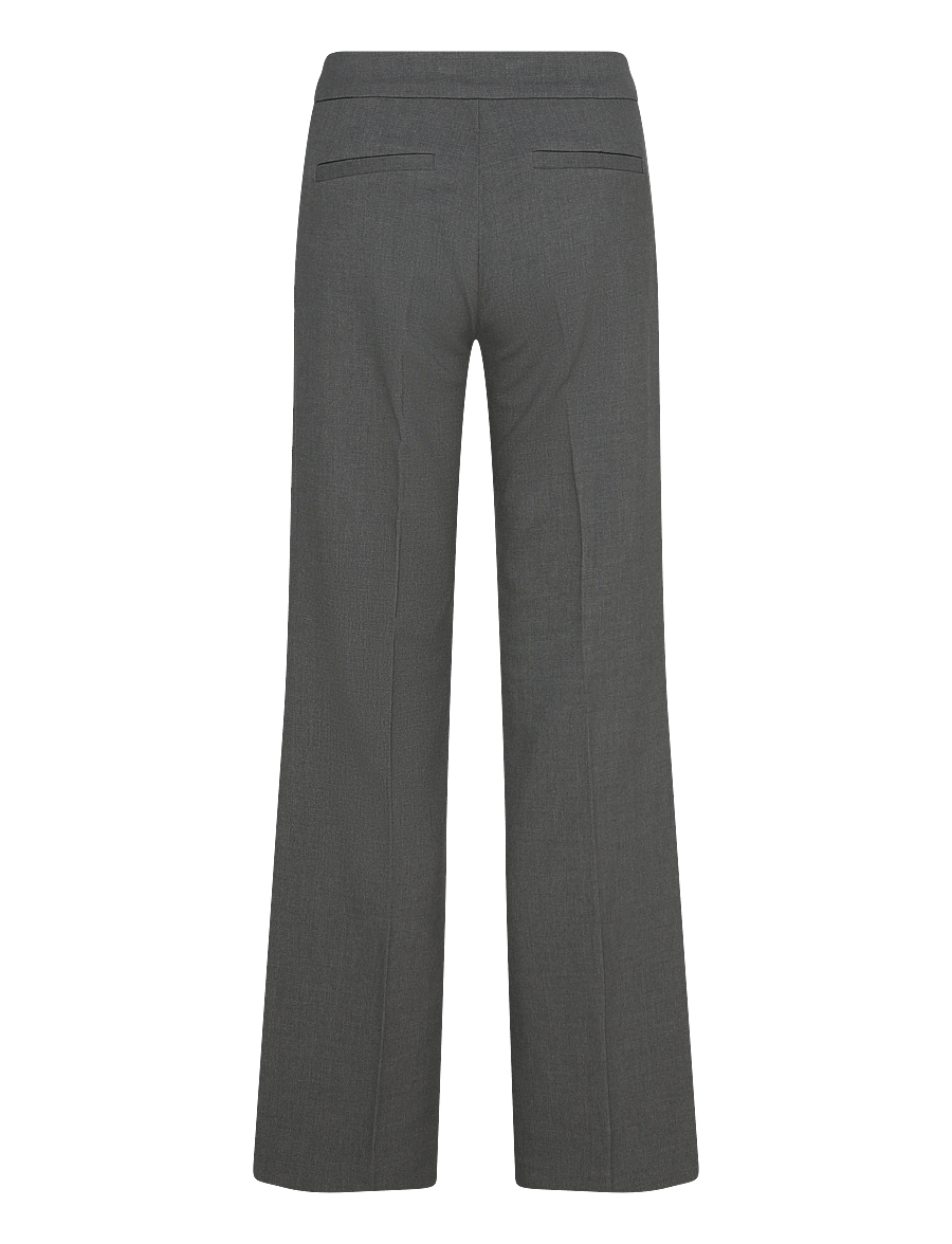 Weekday - Flared Trousers - schlaghosen - dark grey melange - 1