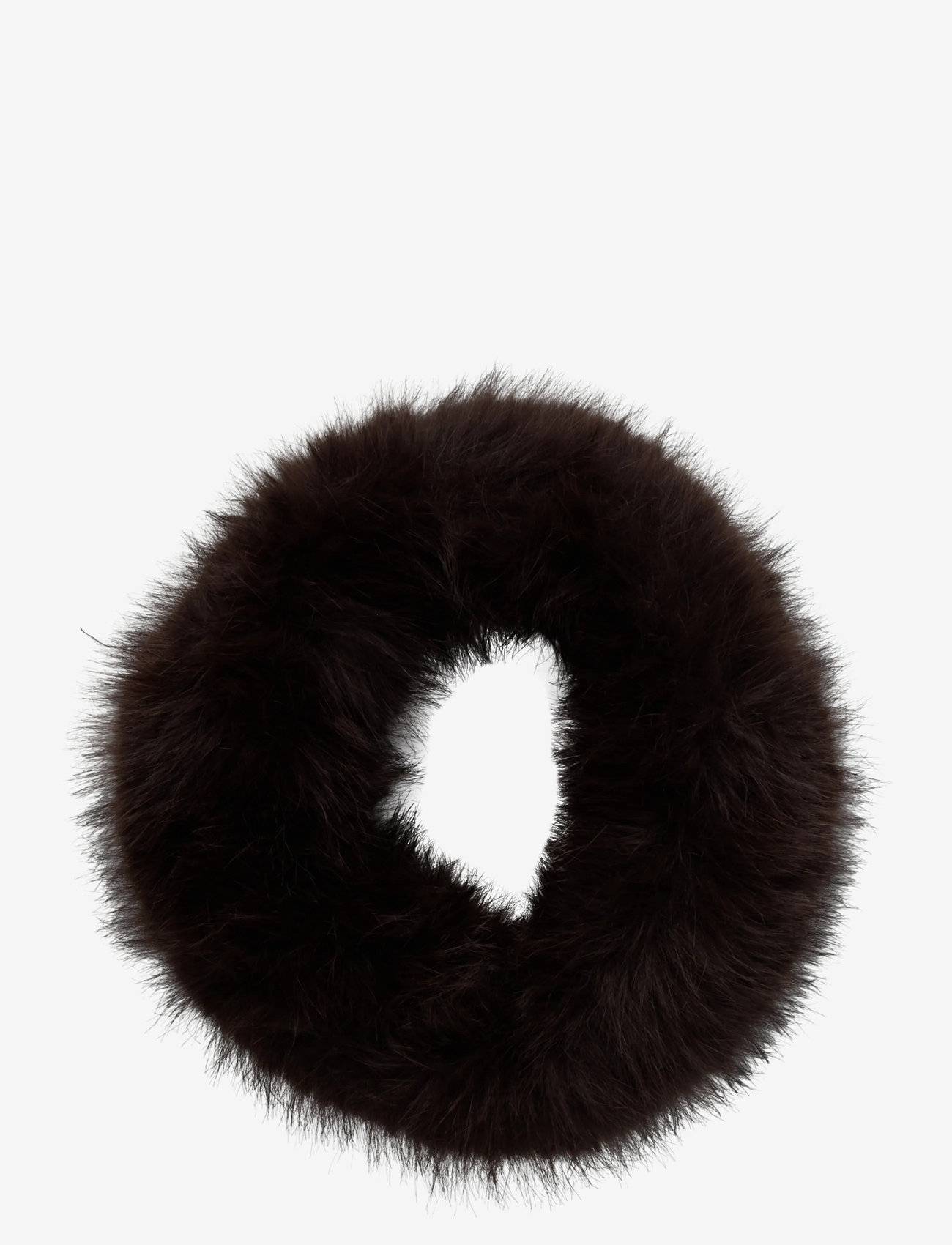 Weekday - Soft Faux Fur Headband - haarband - dark brown - 2