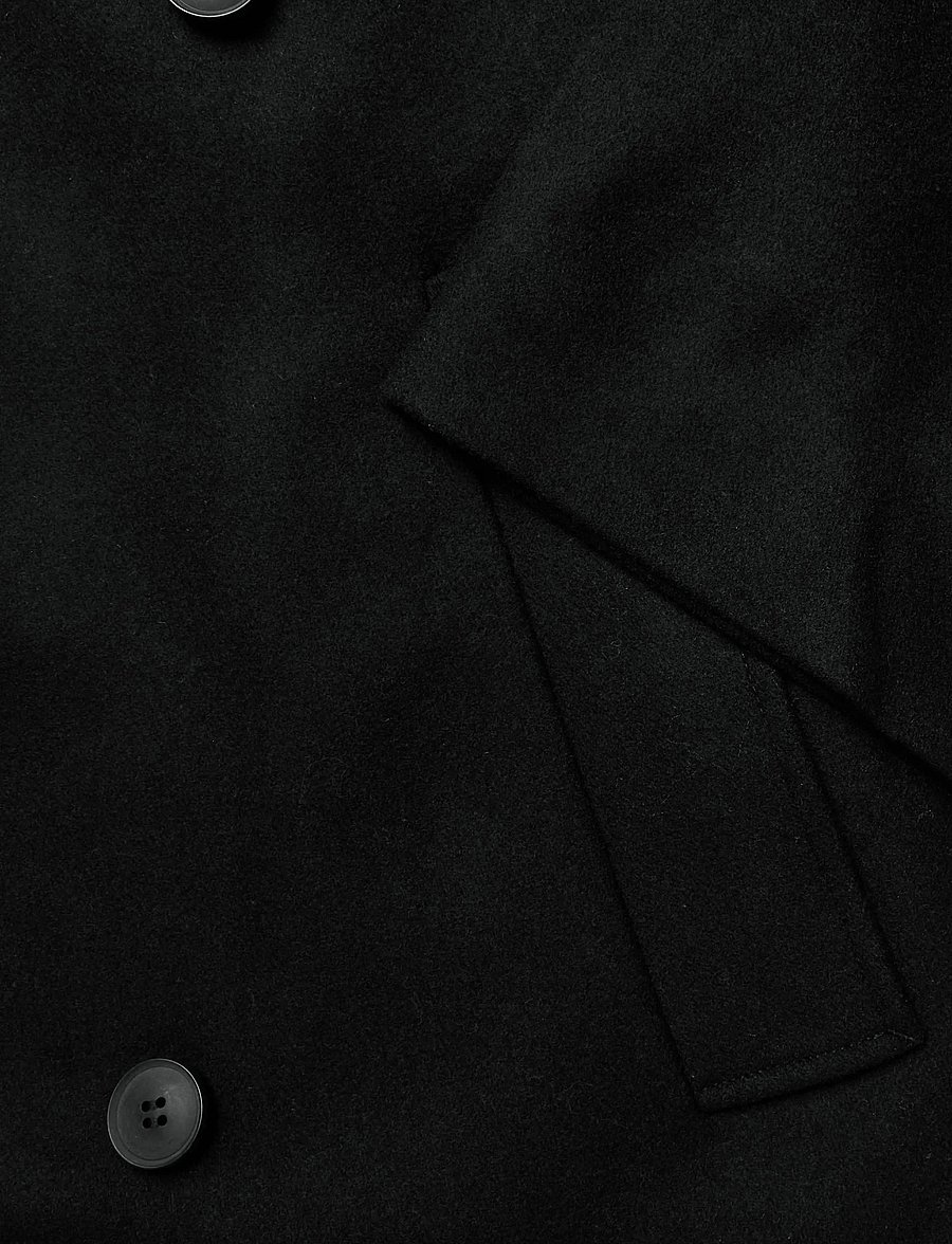 Weekday - Kia Woolblend Coat - vinterjackor - black - 3