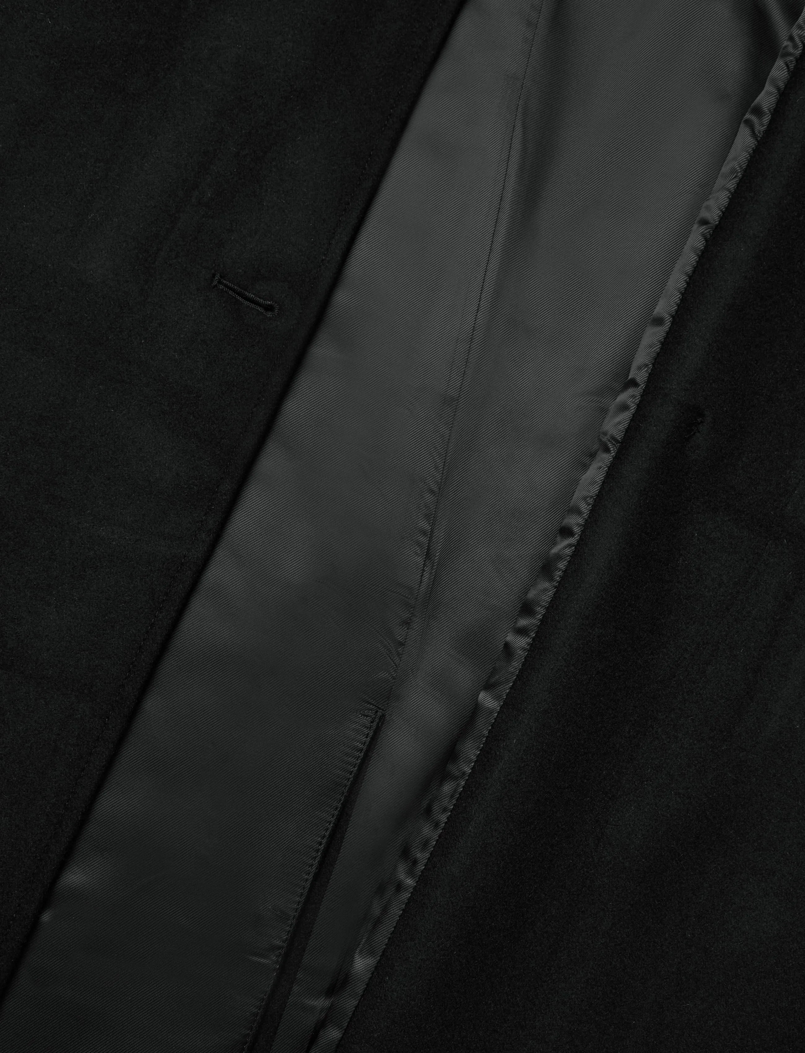 Weekday - Kia Woolblend Coat - vinterjackor - black - 4