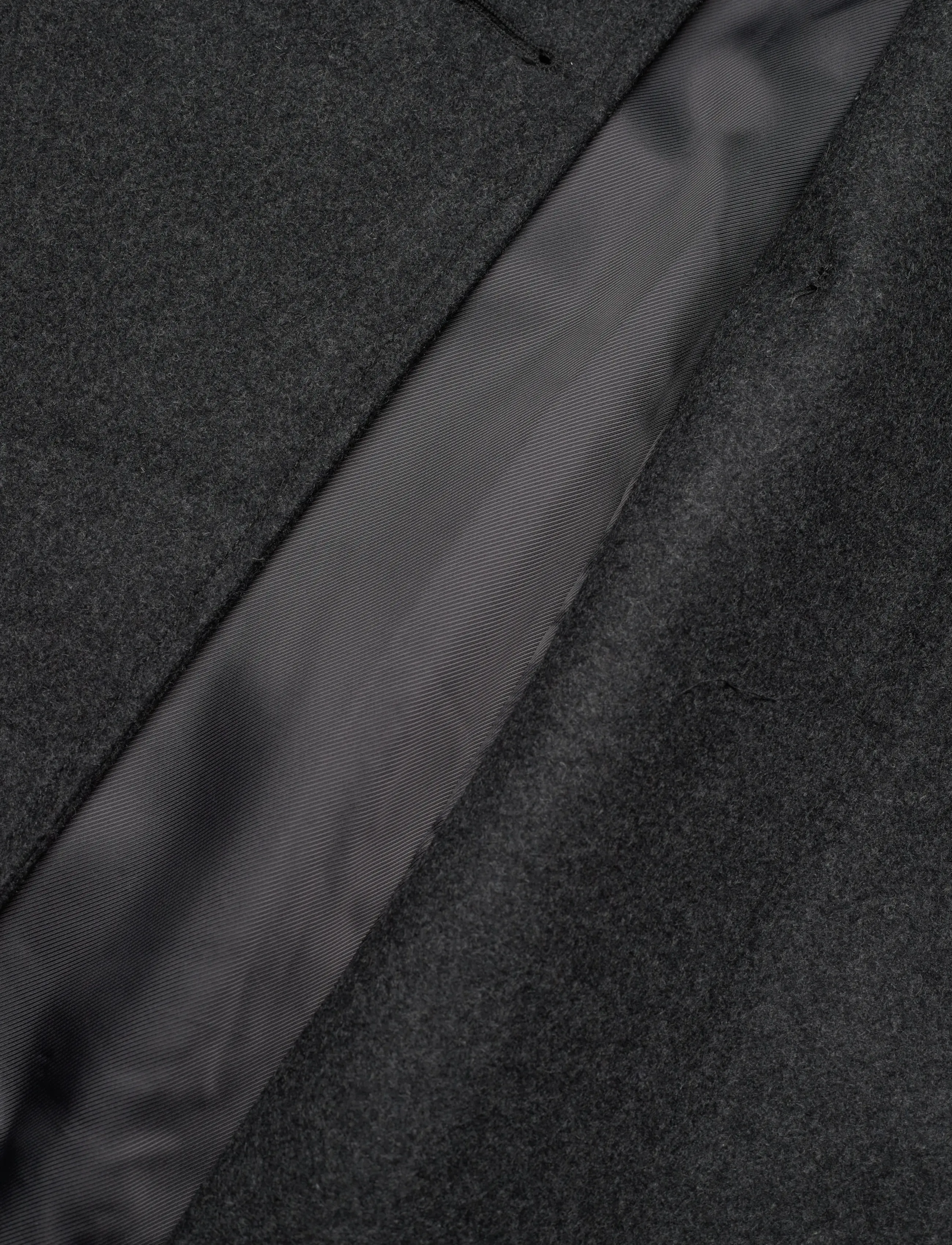 Weekday - Oversized Wool-Blend Double-Breasted Coat - Úlpur - grey melange dark - 4