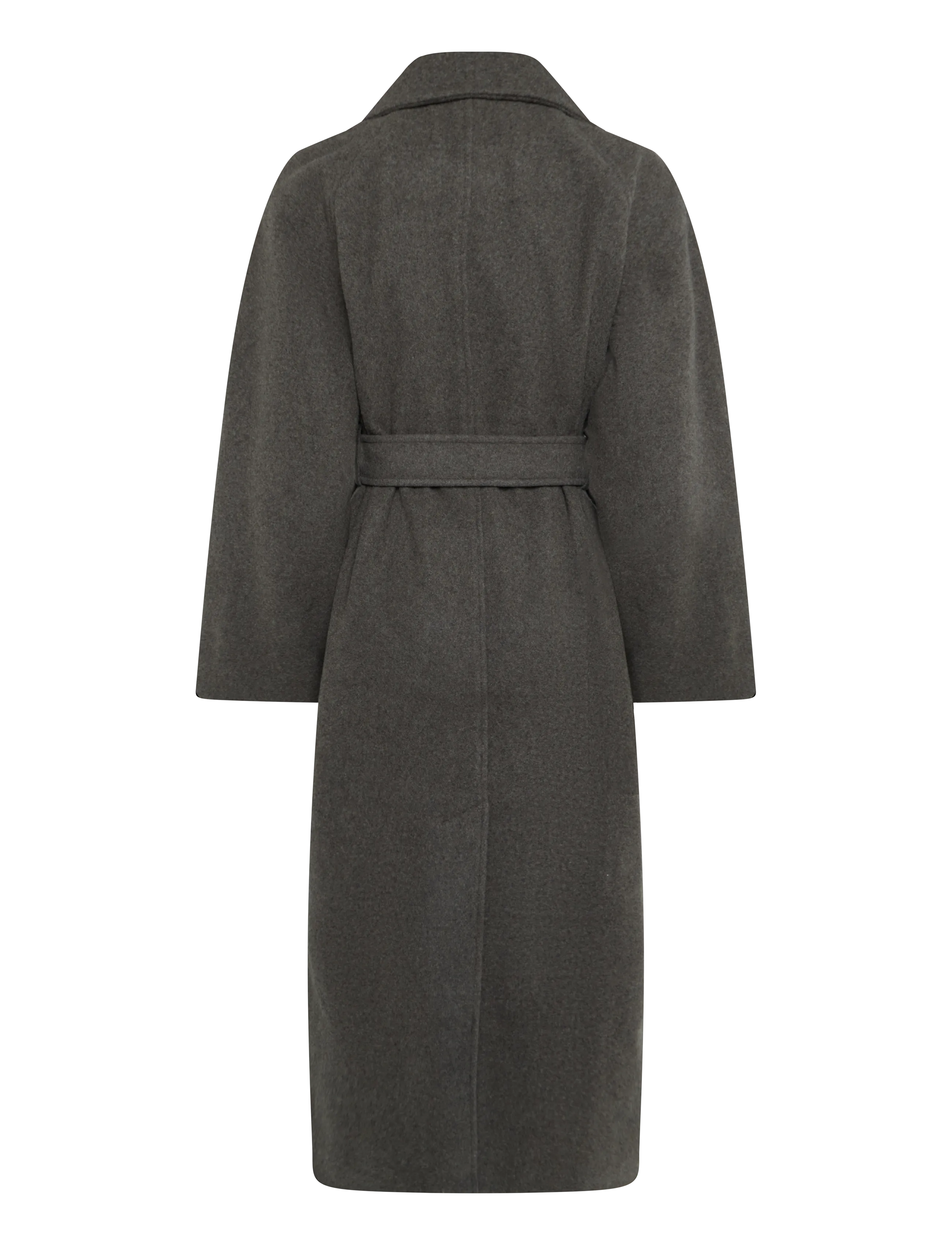 Weekday - Kia Woolblend Coat - winterjacken - mole melange - 1