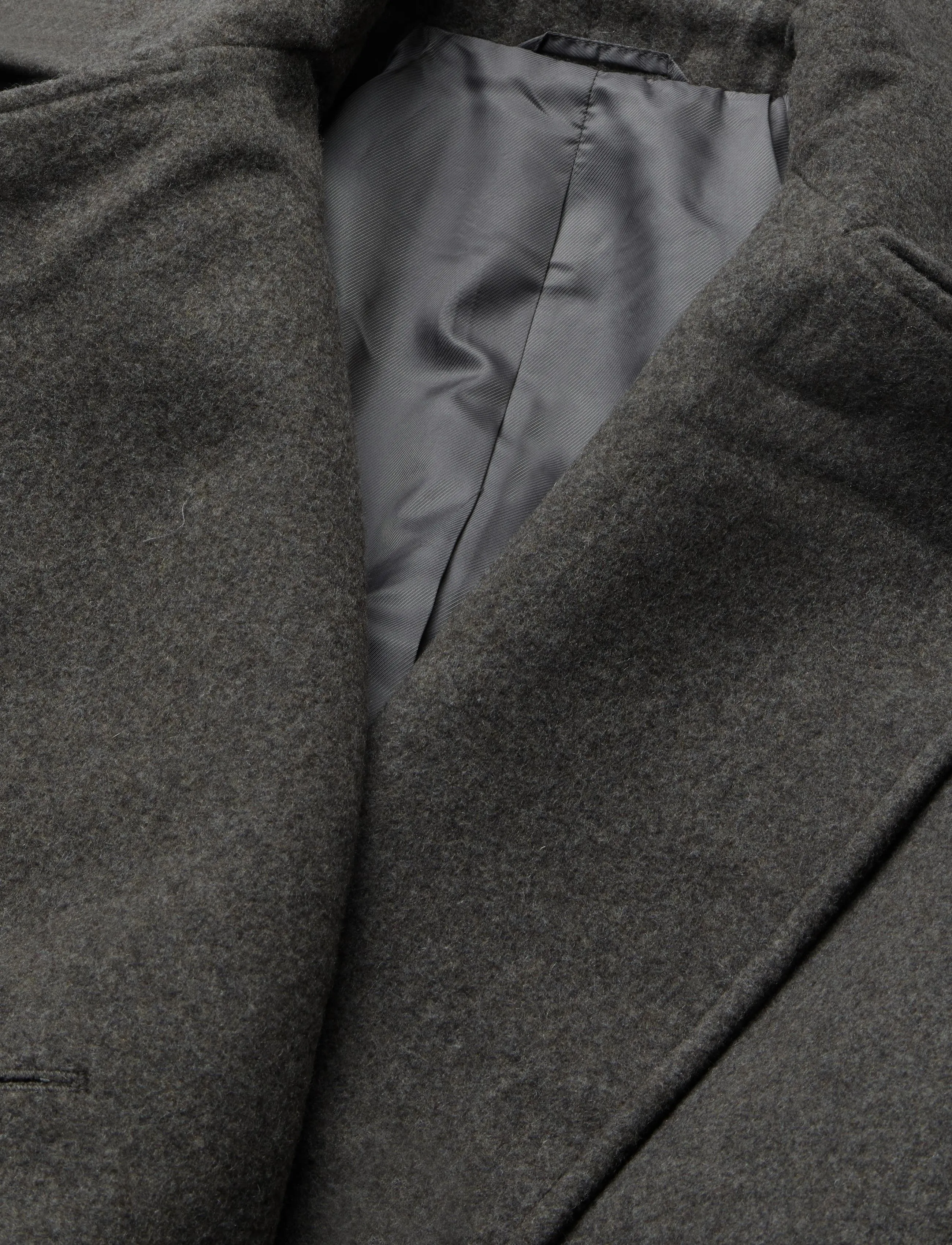 Weekday - Kia Woolblend Coat - winterjacken - mole melange - 2