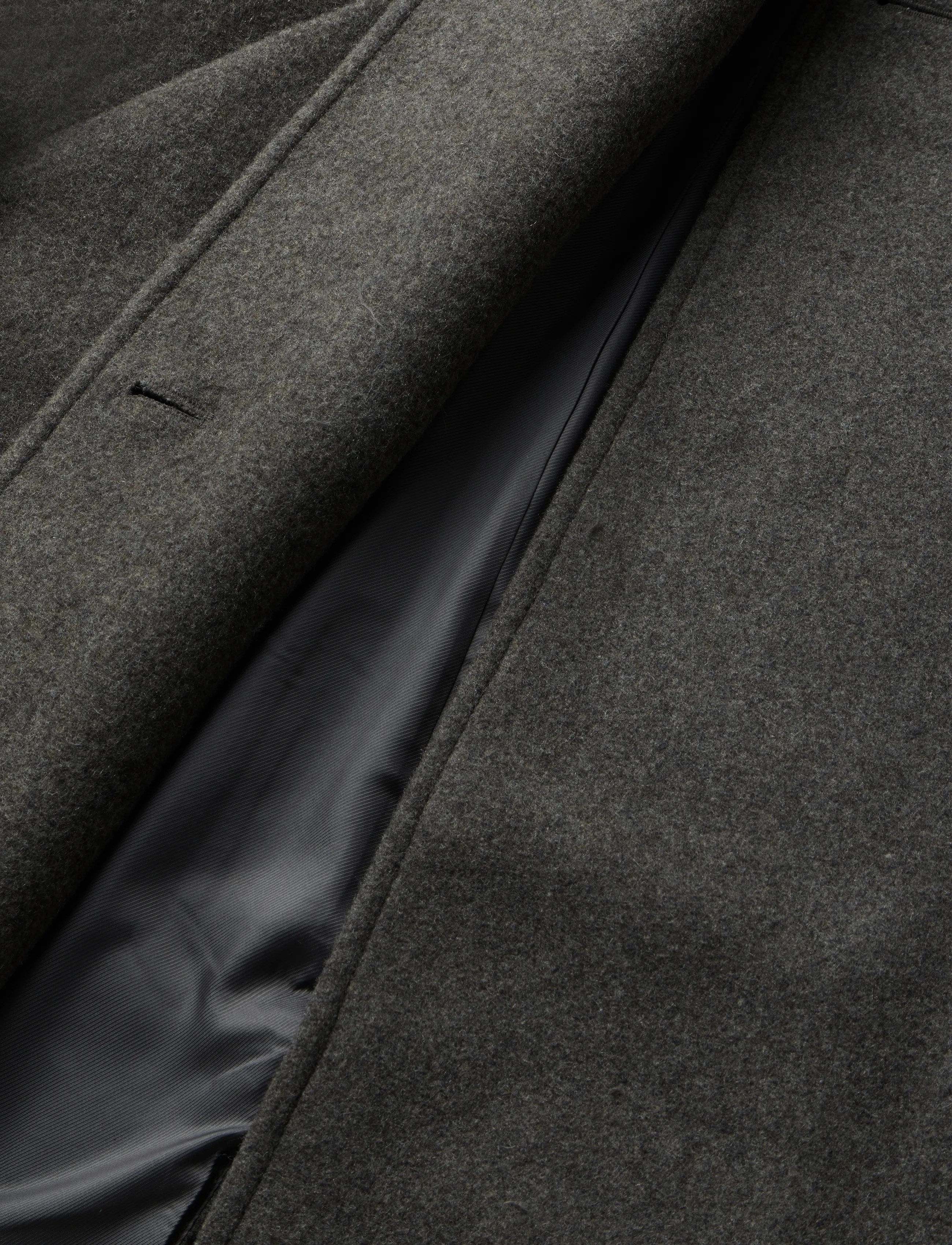 Weekday - Kia Woolblend Coat - winterjacken - mole melange - 4