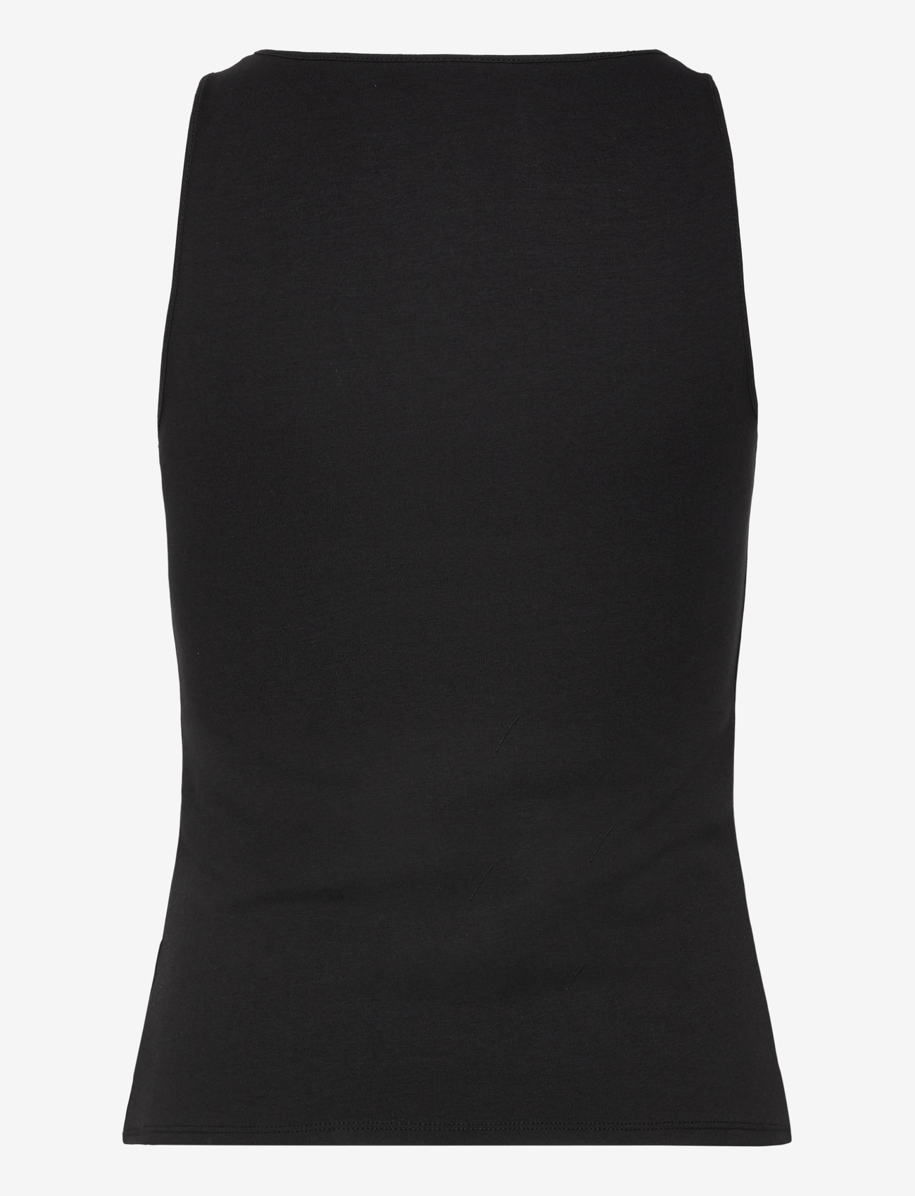Weekday - Fitted Hook & Eye Tank Top - Ärmellose tops - black - 2