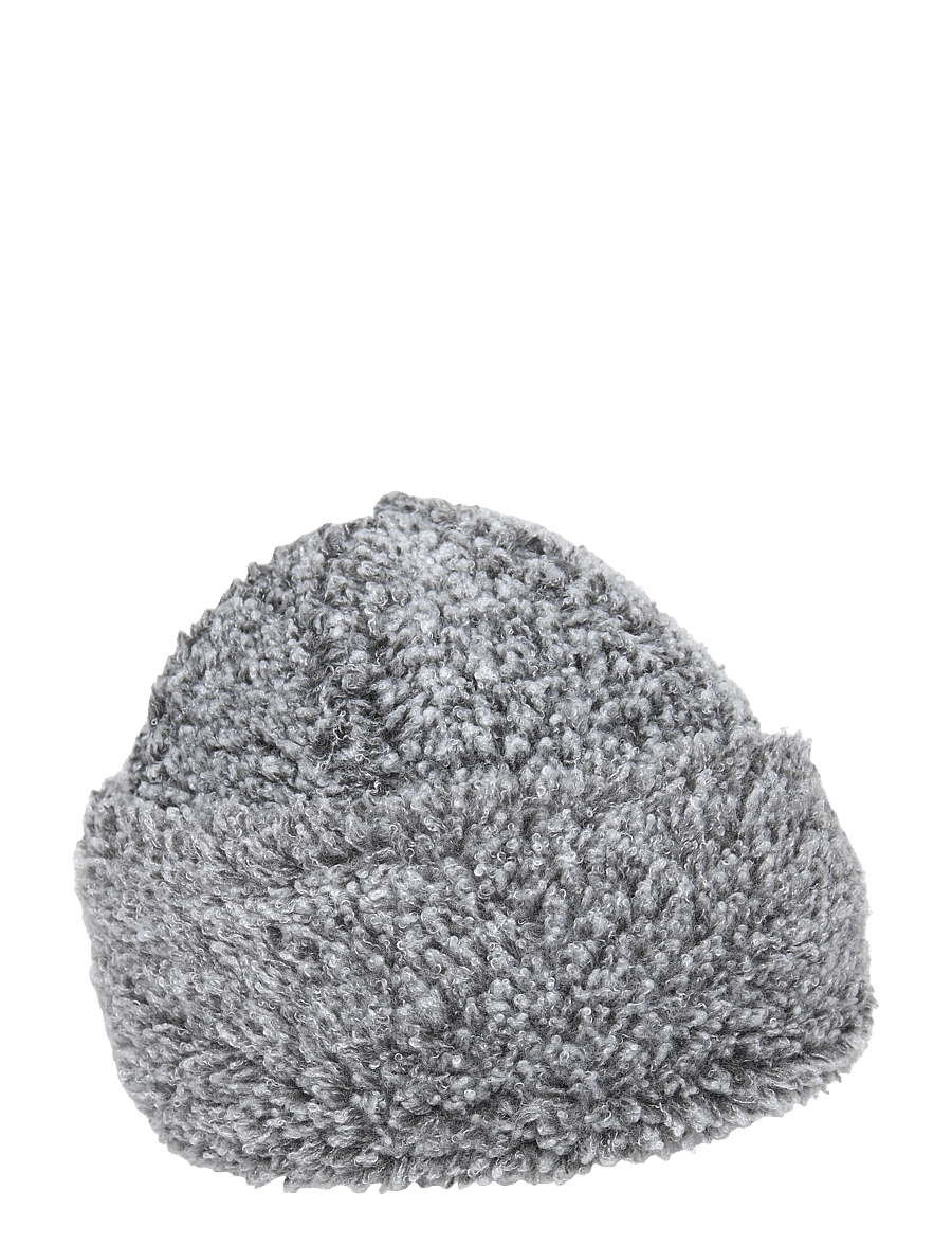 Weekday - Pile Docker Hat - beanies - dark grey melange - 0