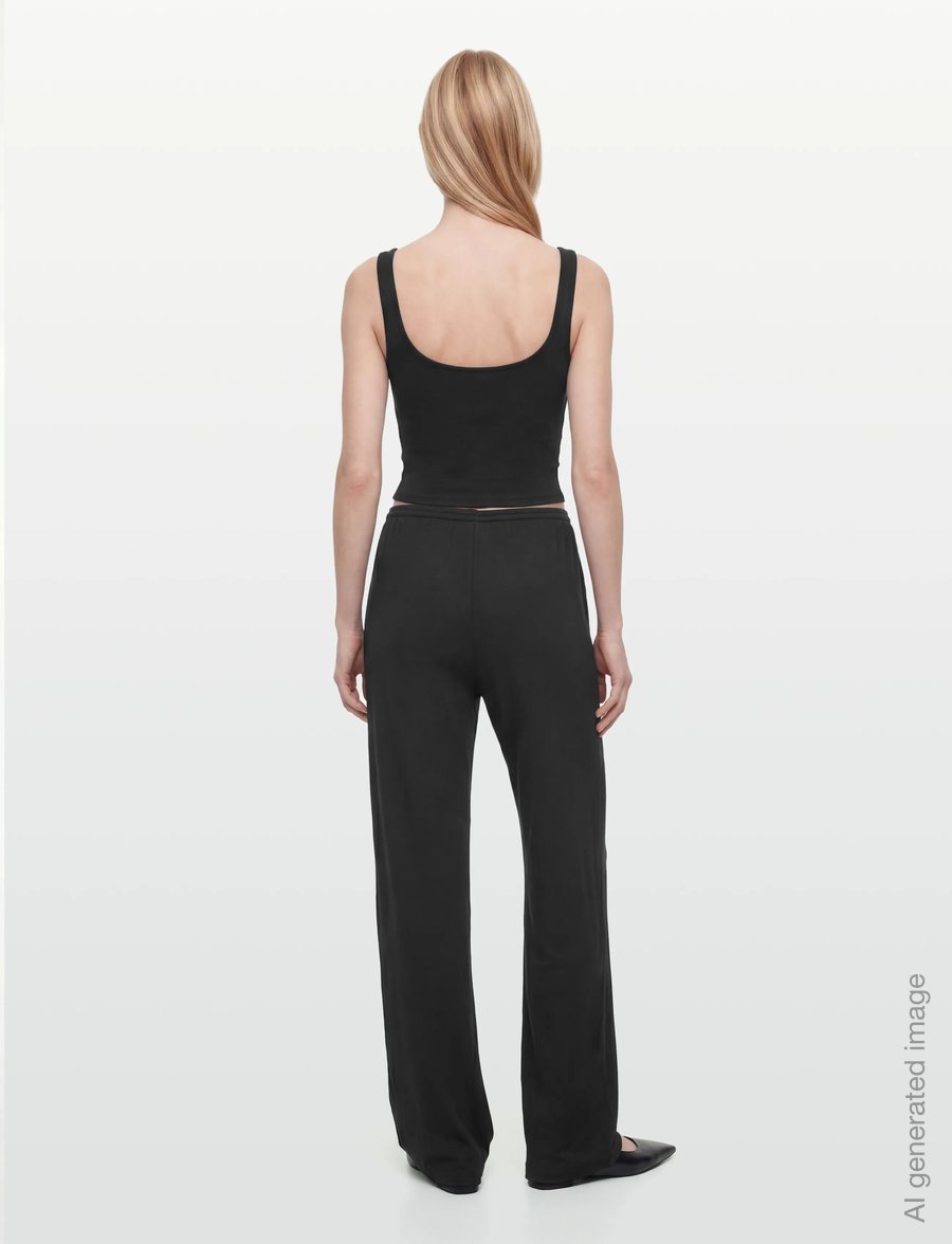 Weekday - Relaxed Trousers - modetrends - black - 4