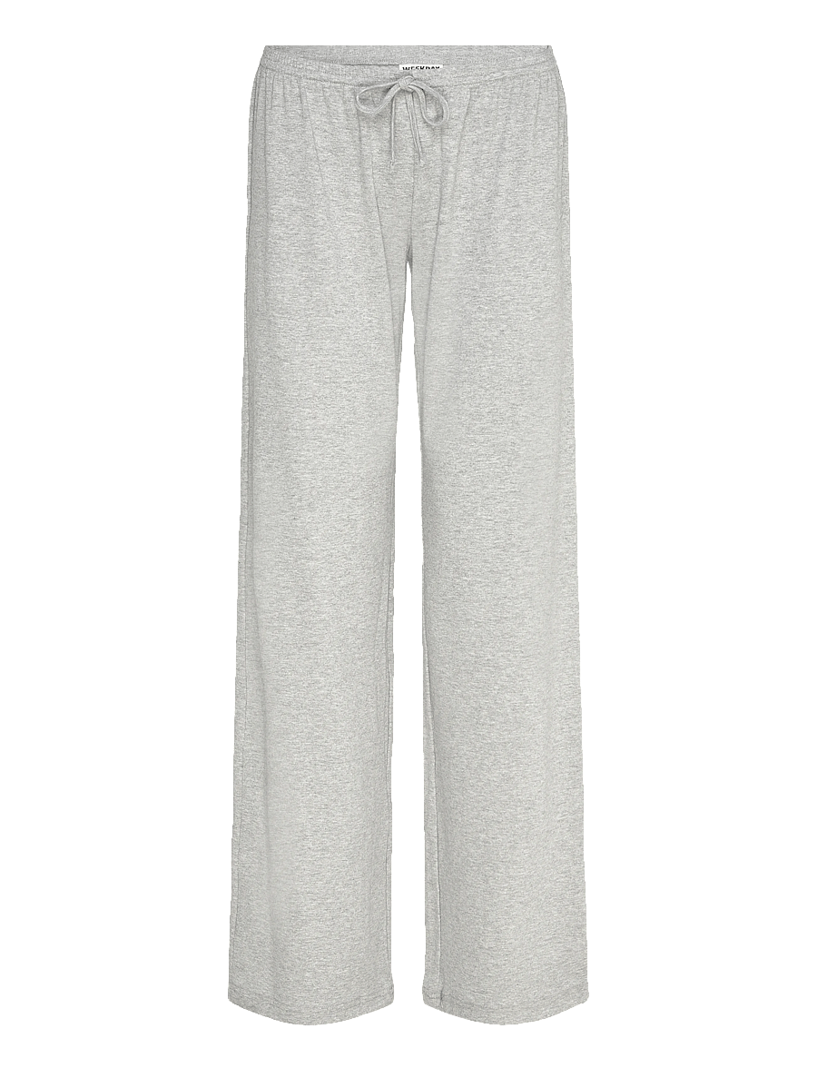 Weekday - Relaxed Trousers - mode trends - grey melange - 1