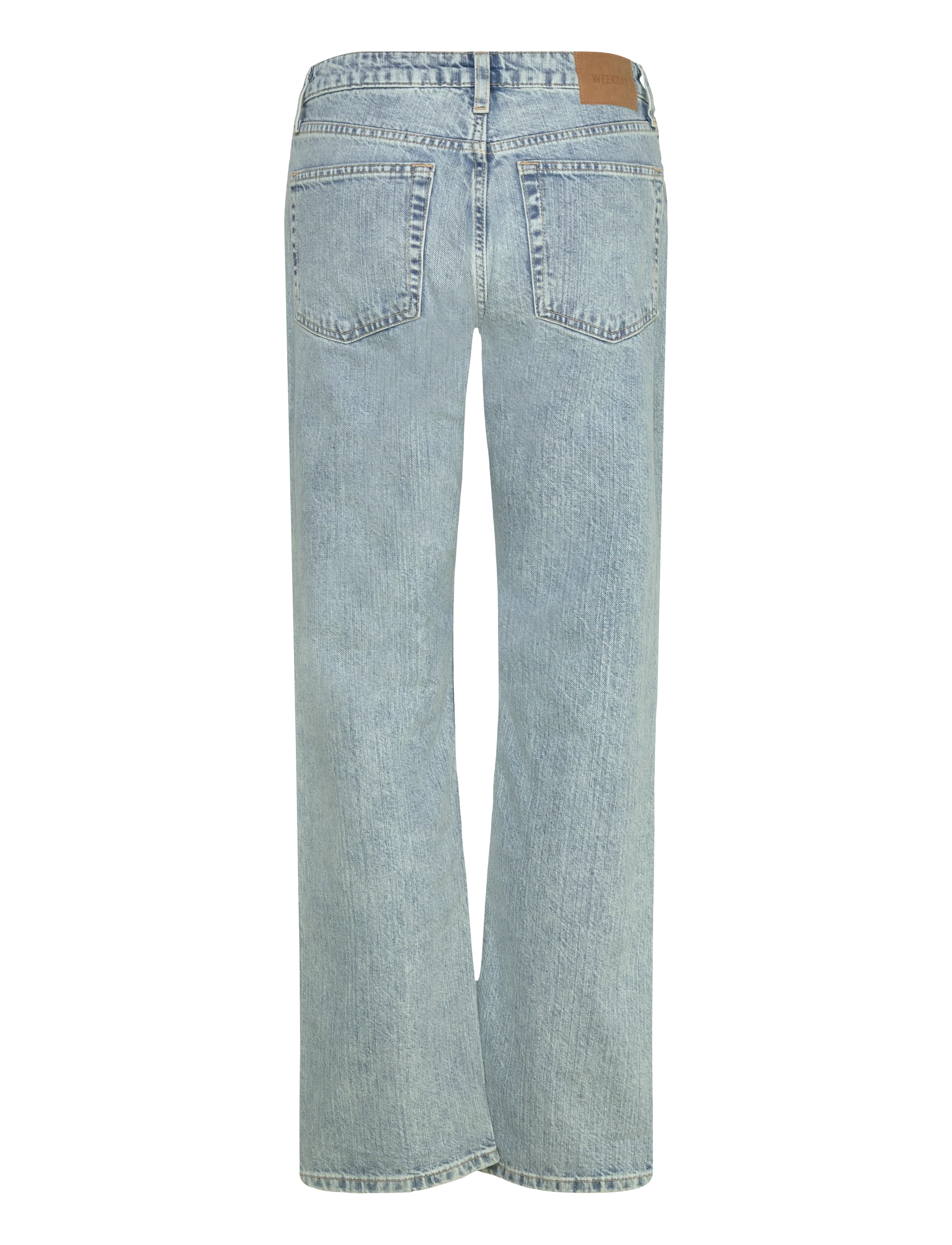 Weekday - Laika Mid Rise Regular Straight Leg Jeans - straight jeans - dream blue - 2