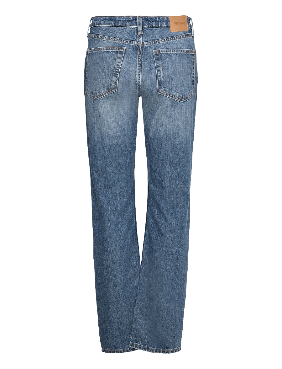 Weekday - Laika Mid Rise Regular Straight Leg Jeans - moetrendid - radio blue - 1