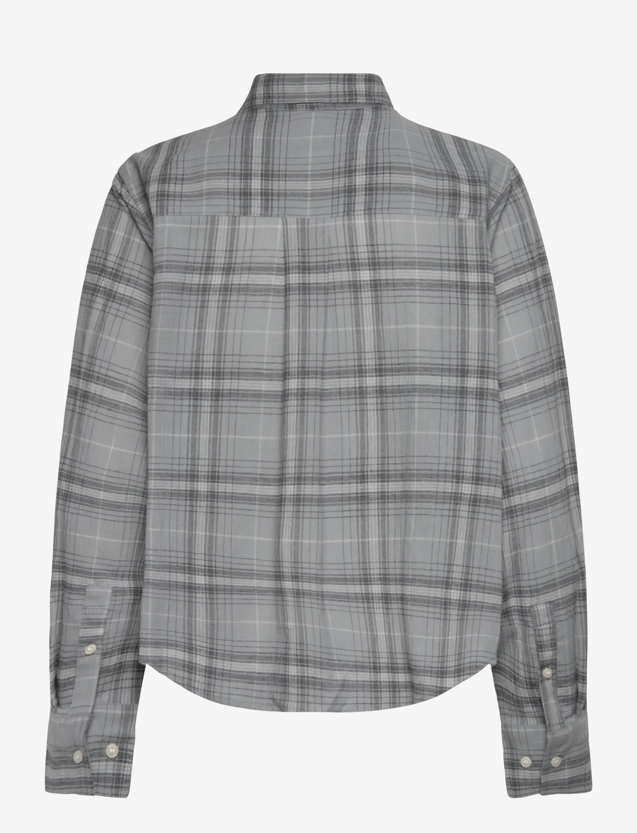 Weekday - Oversized Shirt - langärmlige hemden - blue dusty light - 1