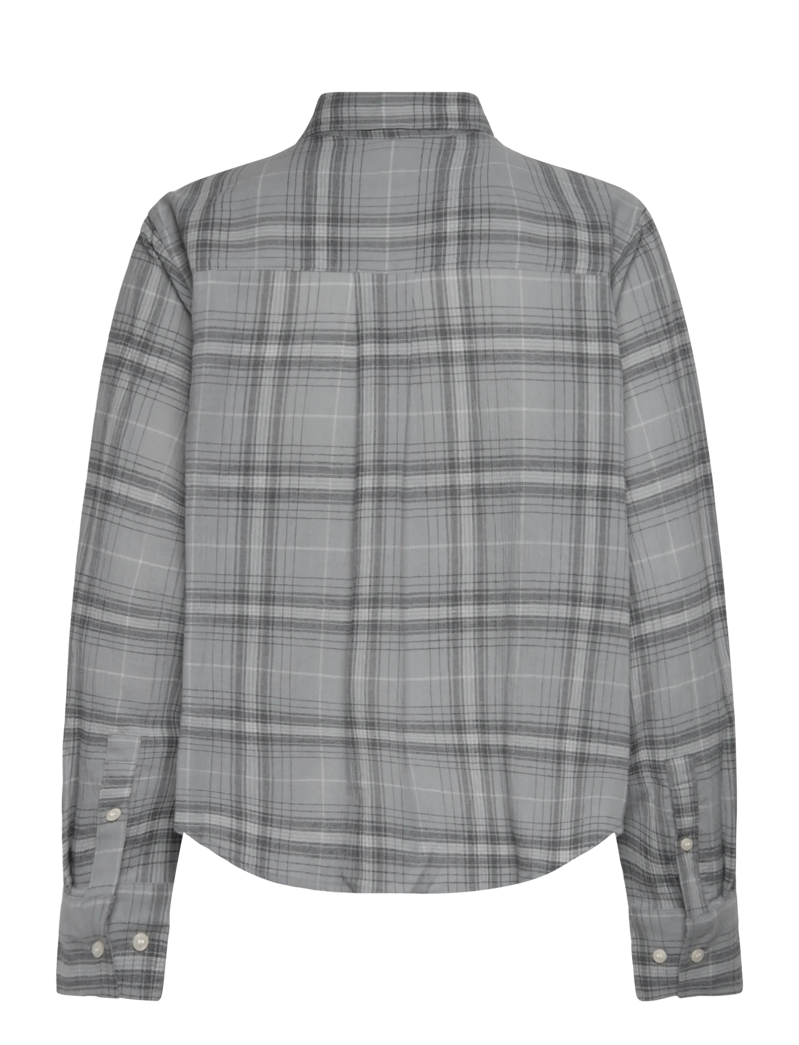 Weekday - Oversized Shirt - langärmlige hemden - blue dusty light - 1