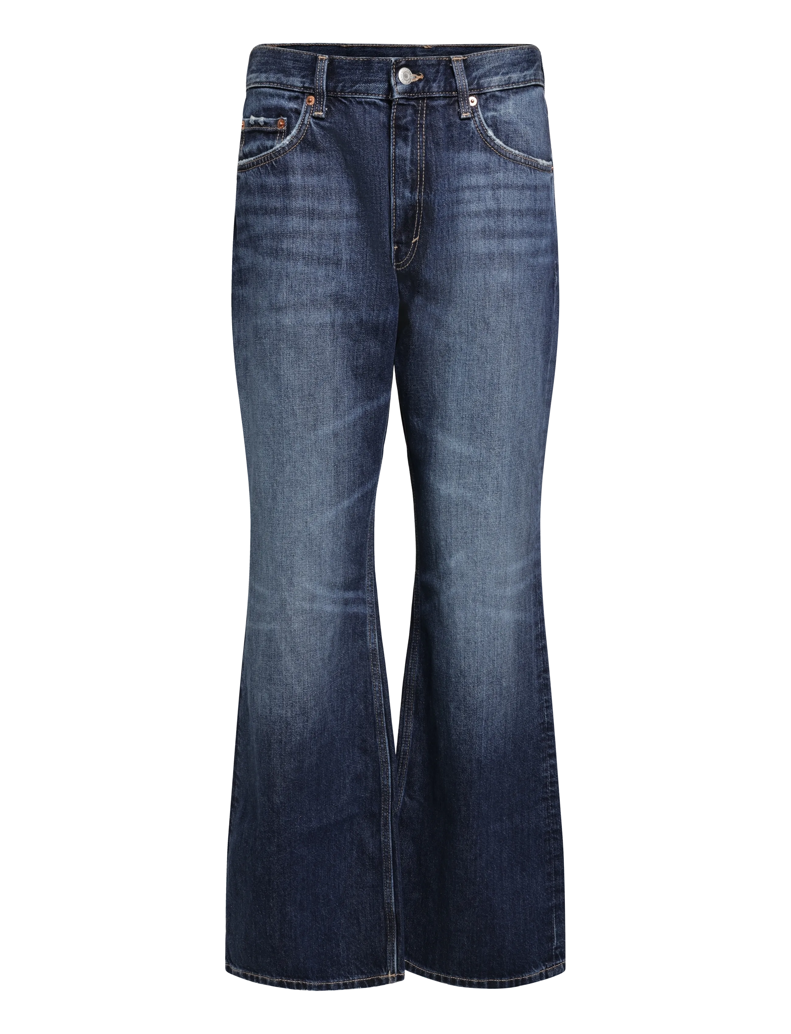 Weekday Helix Low Rise Regular Flared Jeans - Jeans - MISTY BLUE / blue