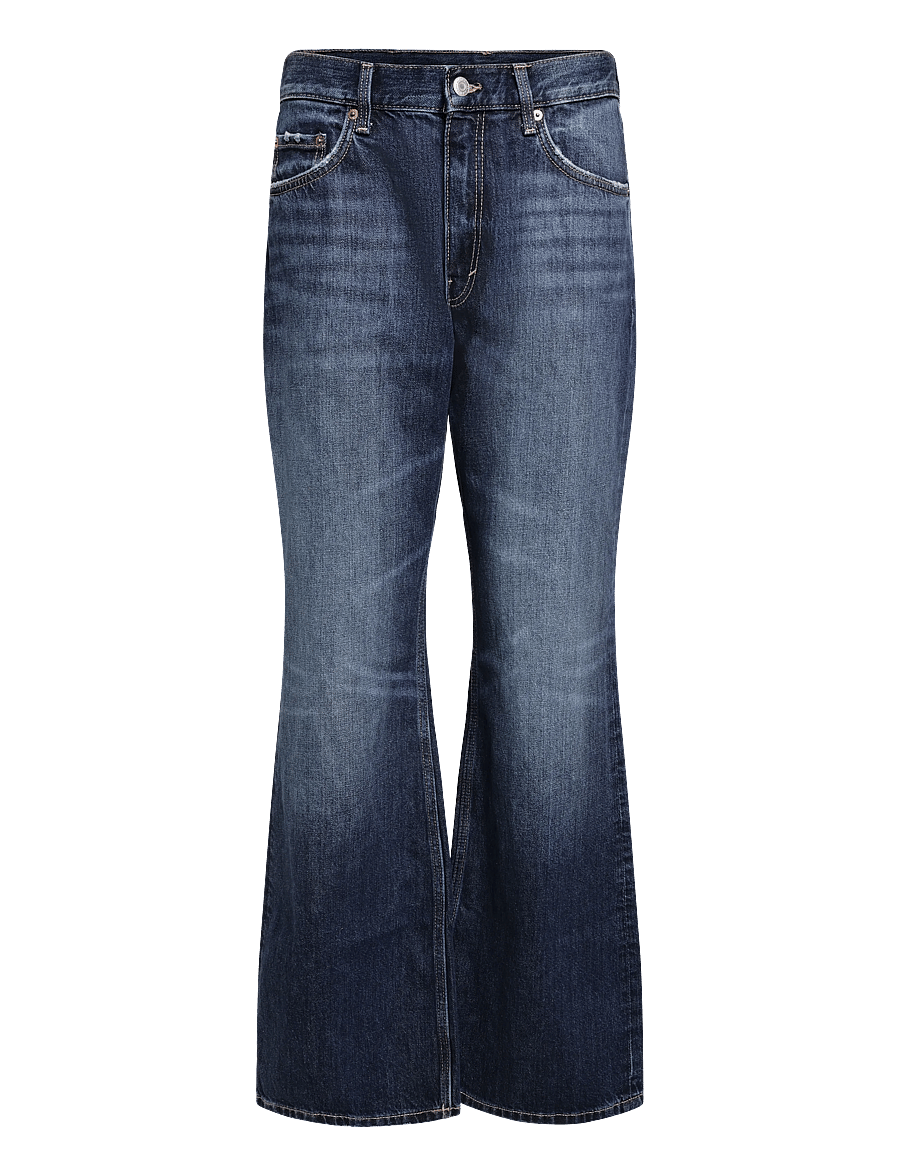 Weekday - Helix Low Rise Regular Flared Jeans - vida jeans - misty blue - 0