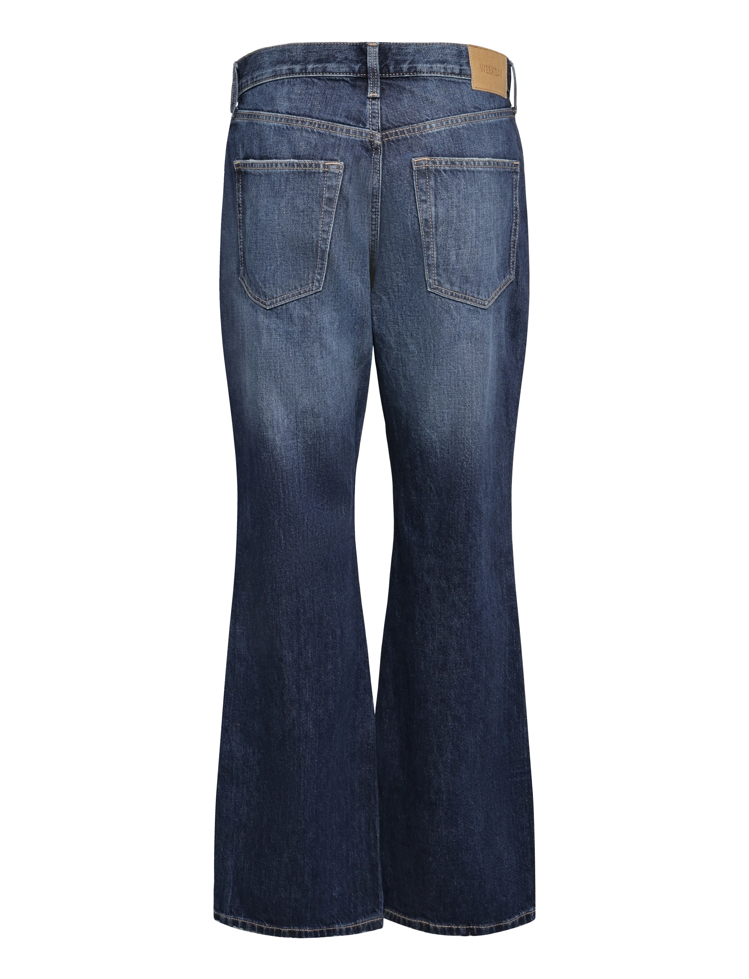 Weekday - Helix Low Rise Regular Flared Jeans - misty blue - 1
