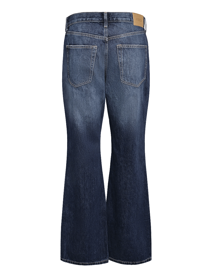Weekday - Helix Low Rise Regular Flared Jeans - vida jeans - misty blue - 1