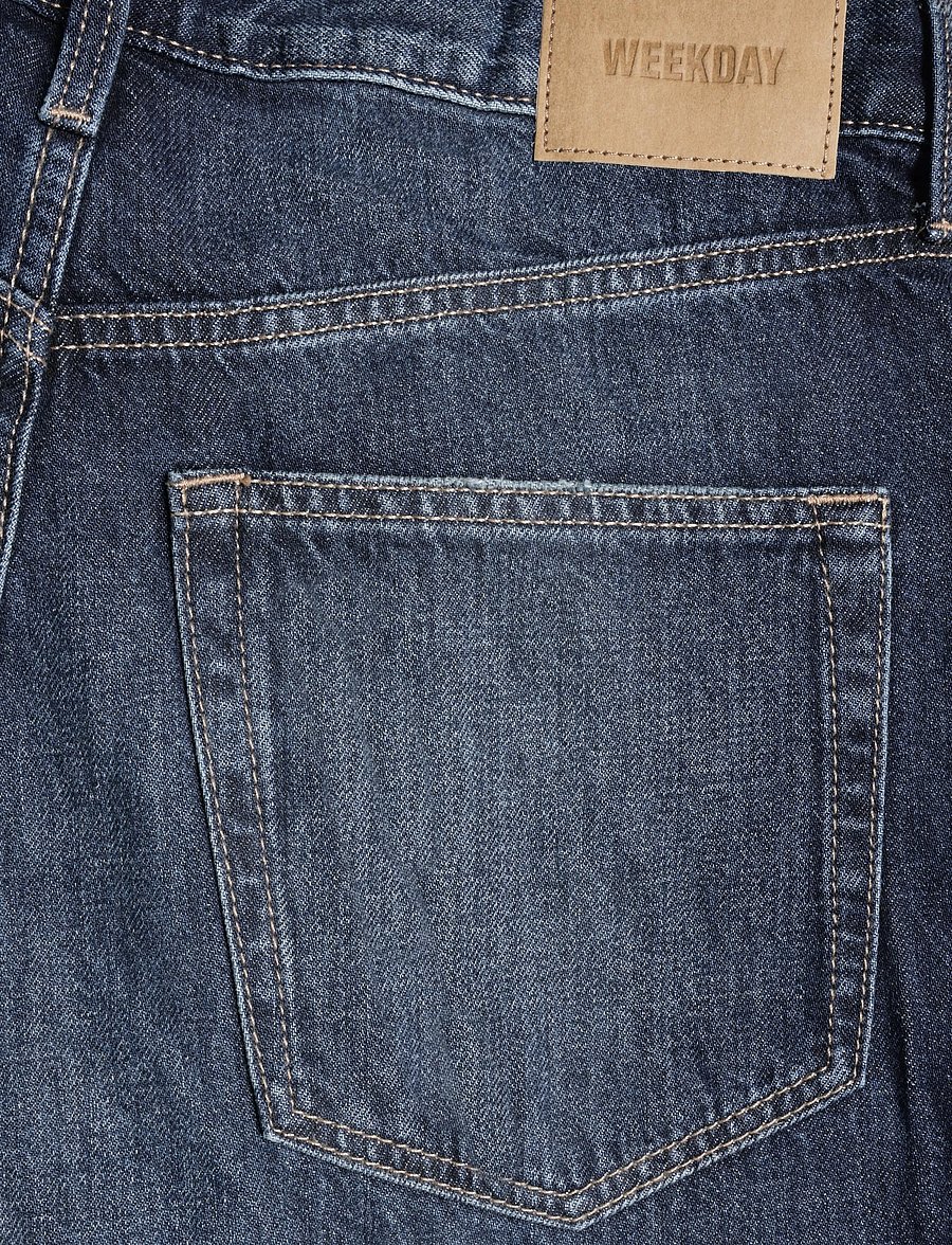 Weekday - Helix Low Rise Regular Flared Jeans - vida jeans - misty blue - 4