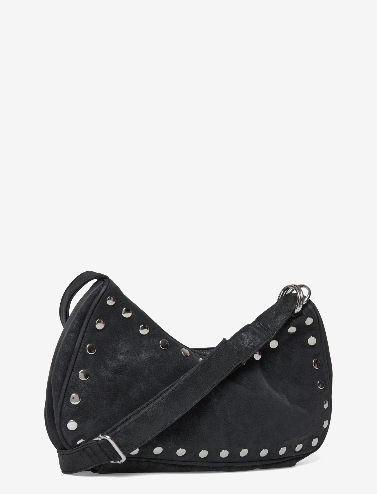 Weekday - Small Faux Leather Handbag - speciella tillfällen - black - 2