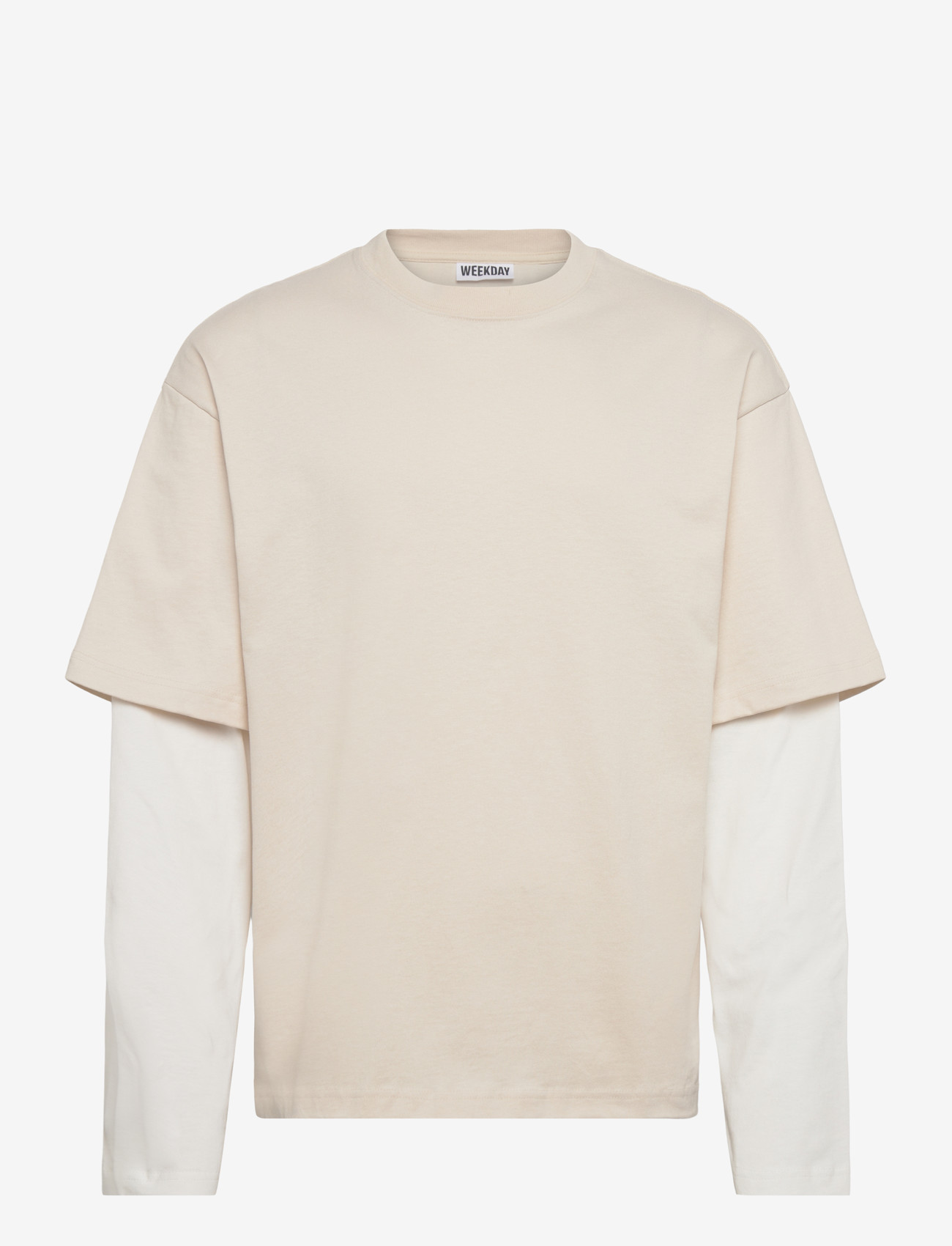 Weekday - Long sleeve Double Layer - langärmelig - white - 0