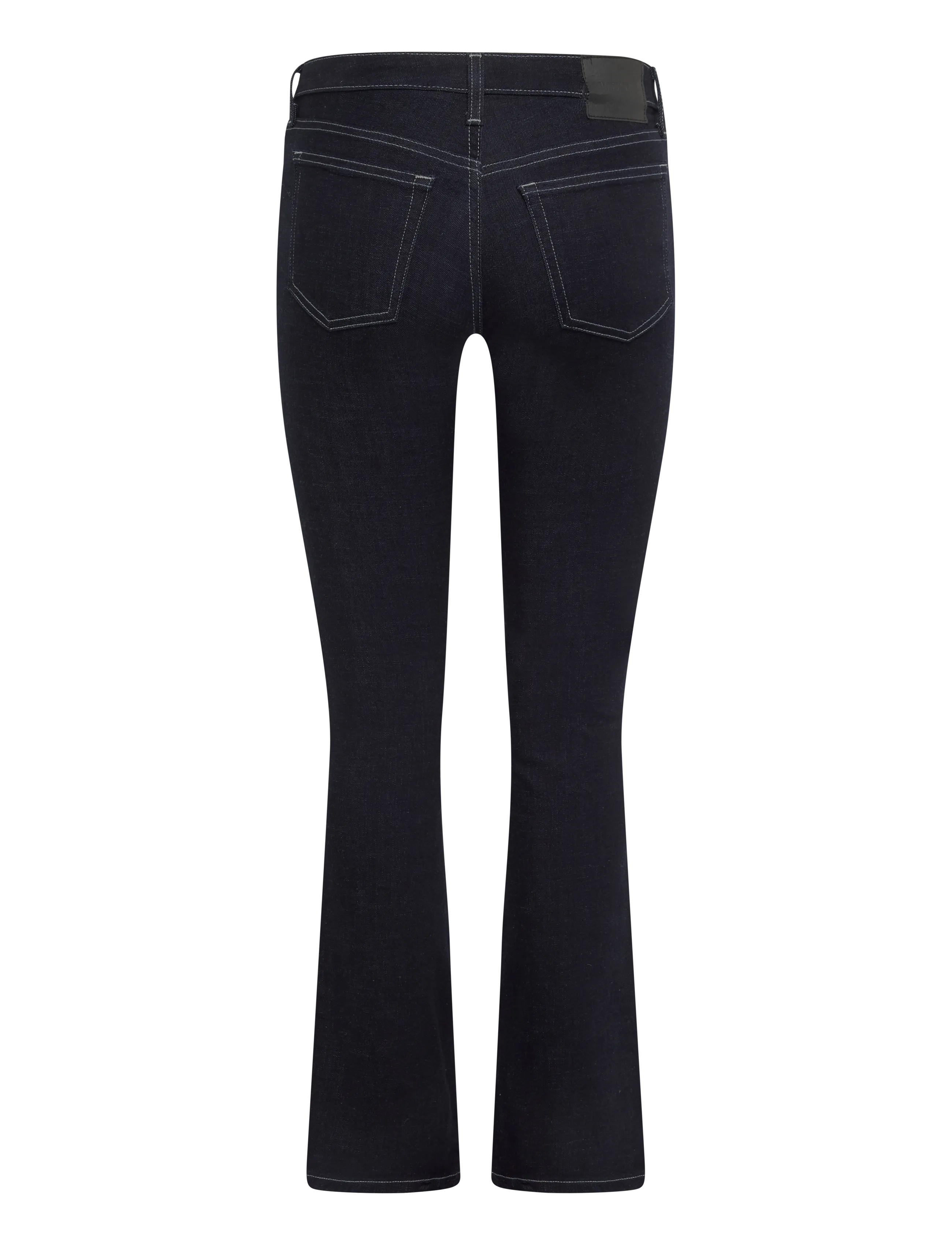 Weekday - Luna Low Rise Skinny Bootcut Jeans - bootcut-jeans - blue rinse - 2