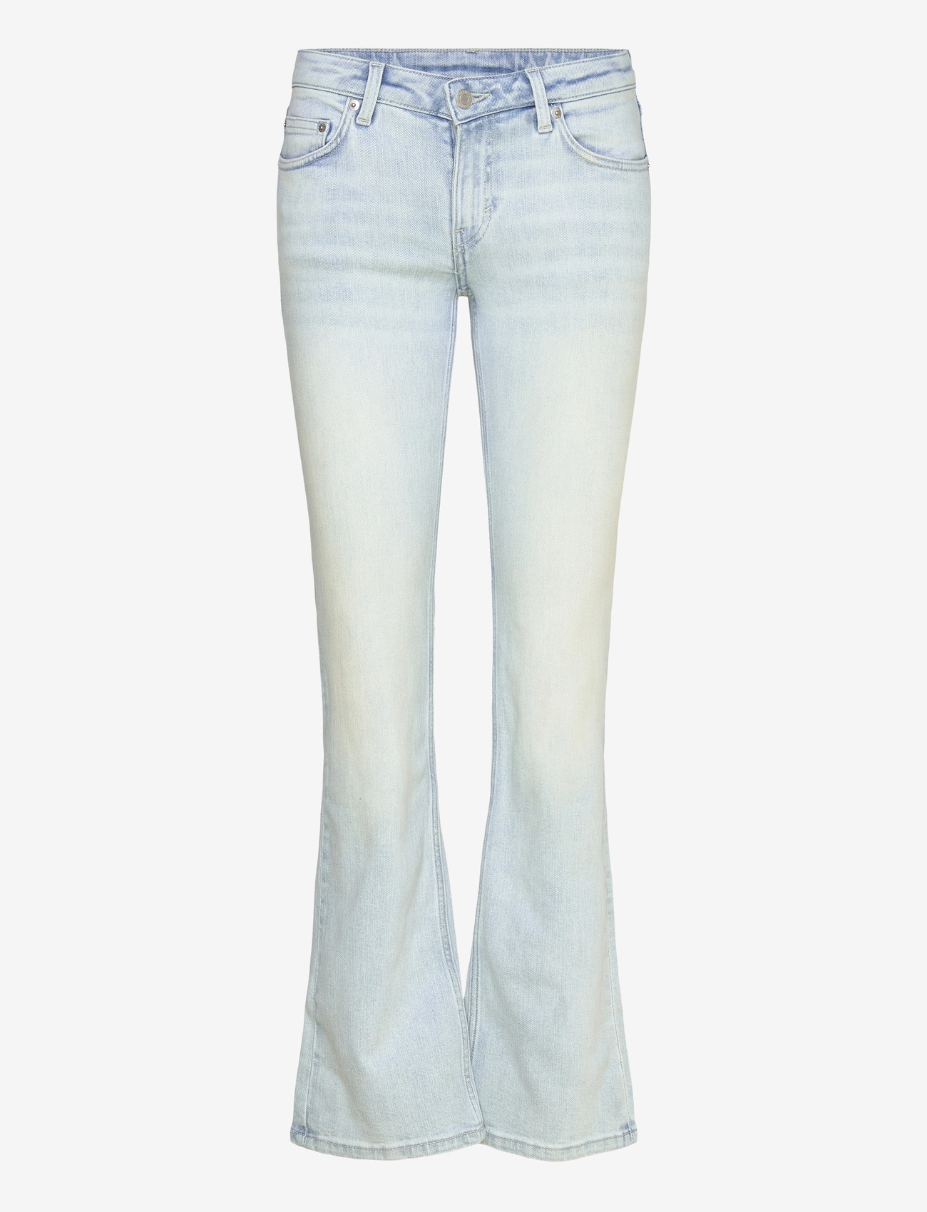 Weekday - Luna Low Rise Skinny Bootcut Leg Jeans - bootcut jeans - fluid blue - 1