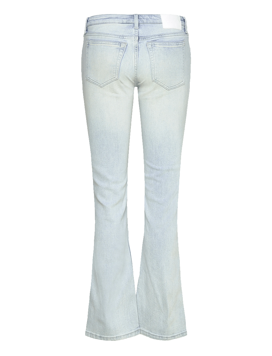 Weekday - Luna Low Rise Skinny Bootcut Jeans - alt laienevad teksad - fluid blue - 1