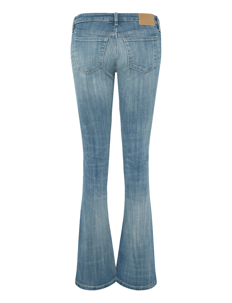Weekday - Luna Low Rise Skinny Bootcut Jeans - bootcut jeans - oyster blue - 2